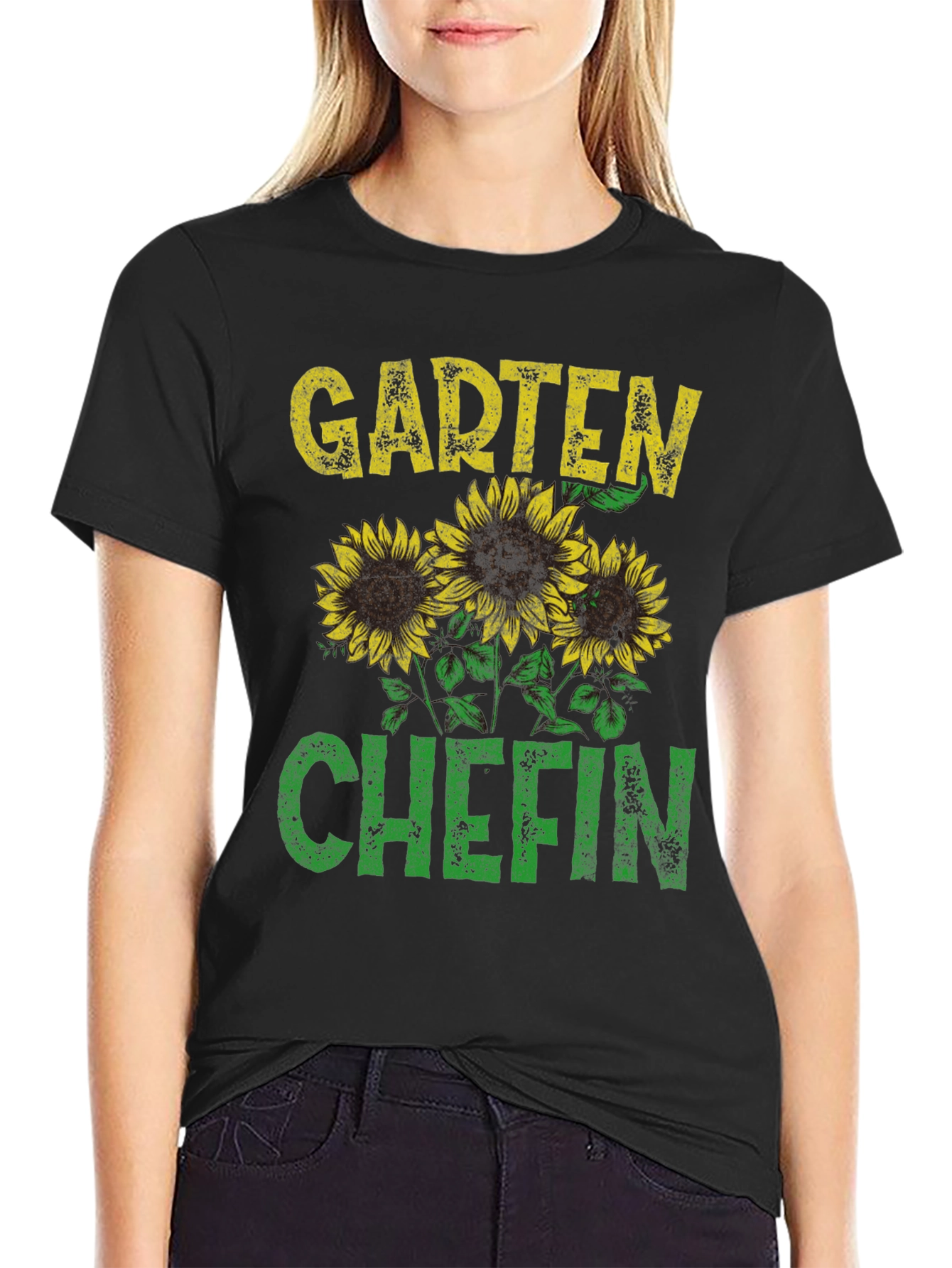 Garten Chefin Sunflower Graphic T-Shirt