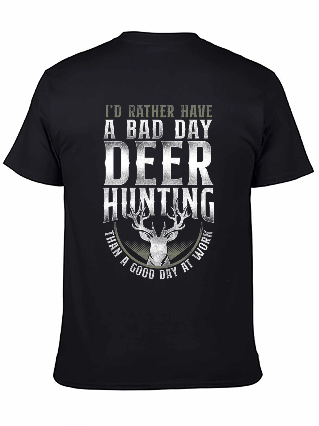 Deer Hunting Graphic Tee - Bad Day Hunting