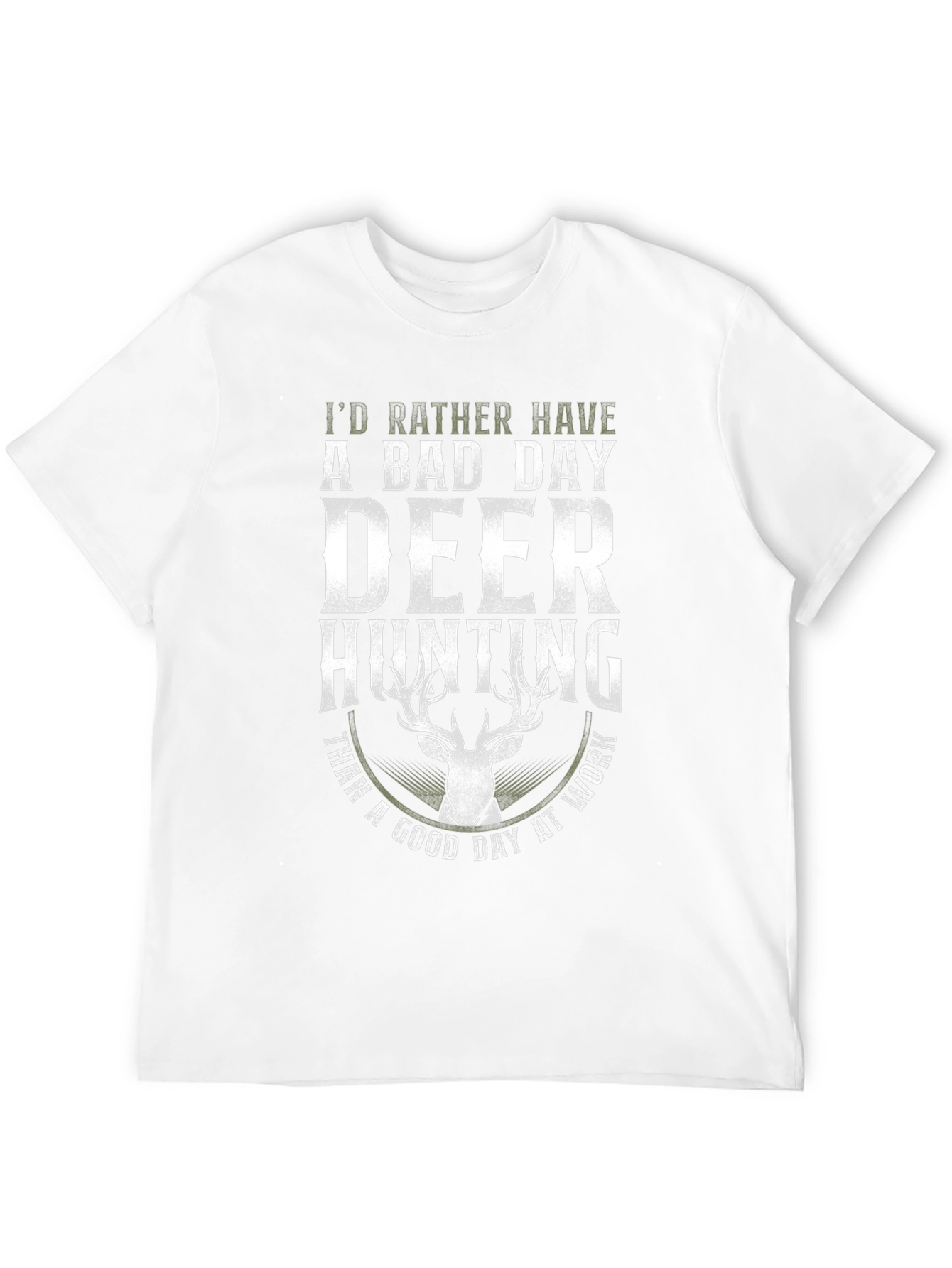 Deer Hunting Graphic Tee - Bad Day Hunting