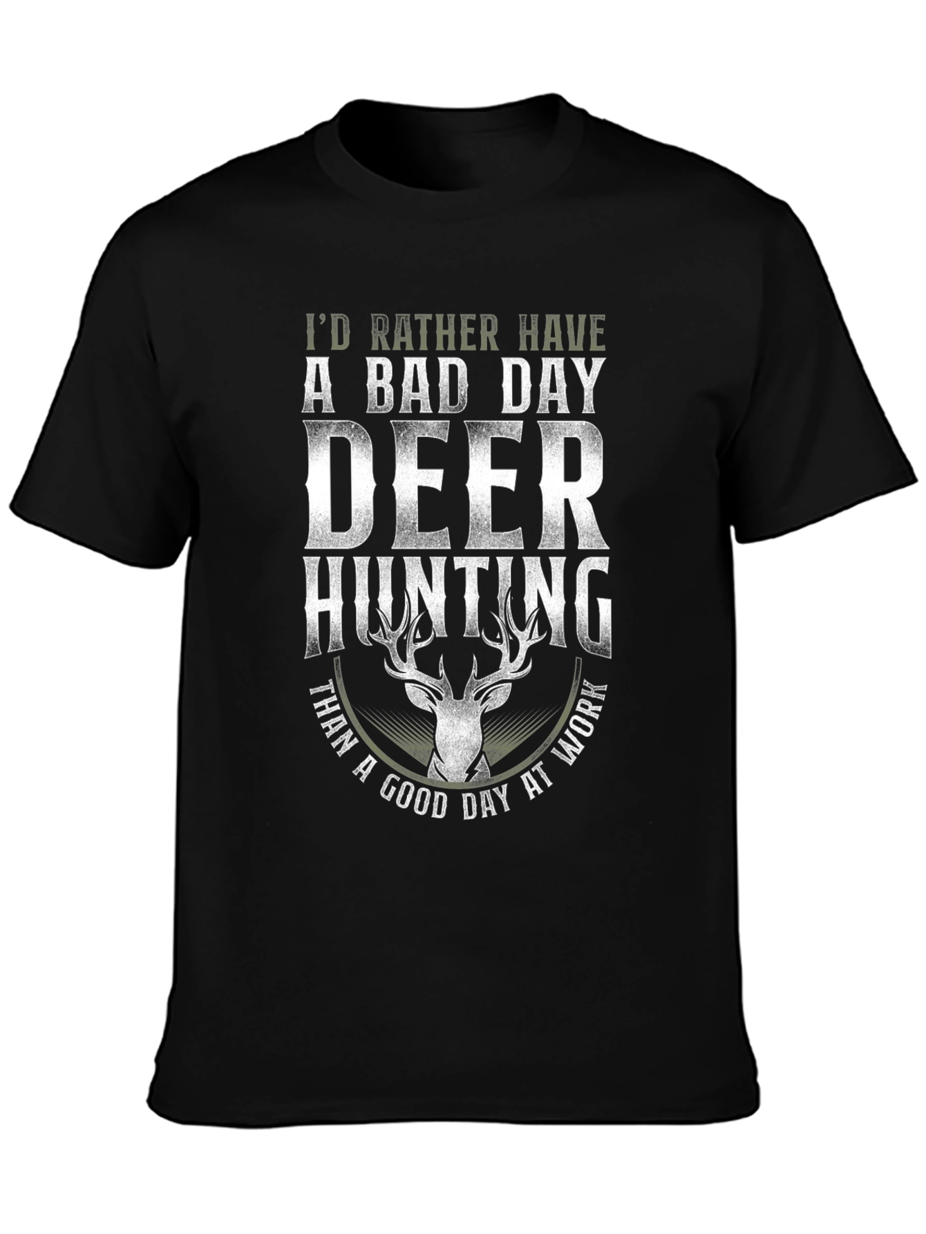 Deer Hunting Graphic Tee - Bad Day Hunting