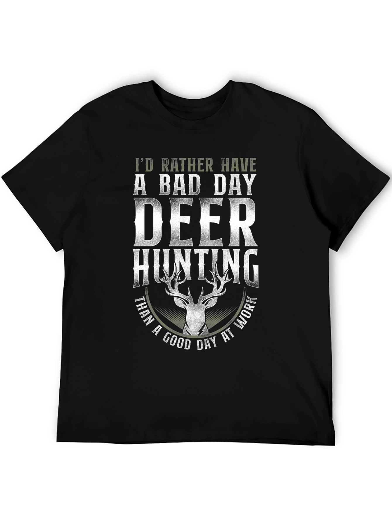 Deer Hunting Graphic Tee - Bad Day Hunting