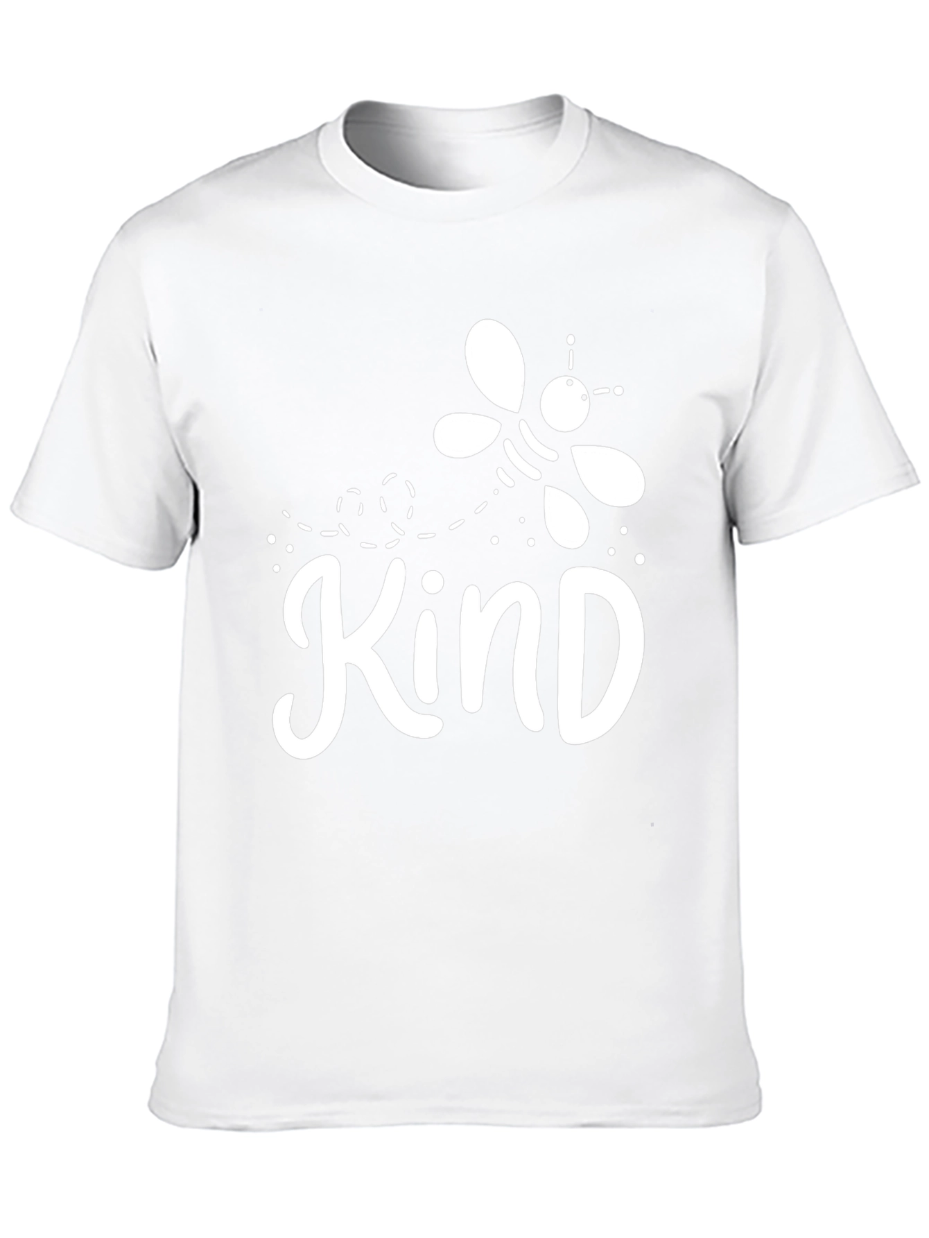 Be Kind Black Cotton Graphic Tee