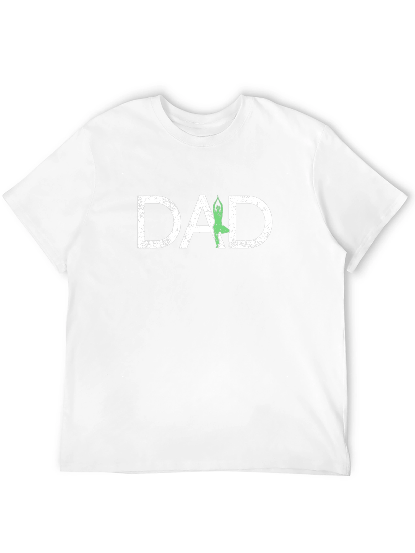 Dad Yoga Pose Graphic T-Shirt