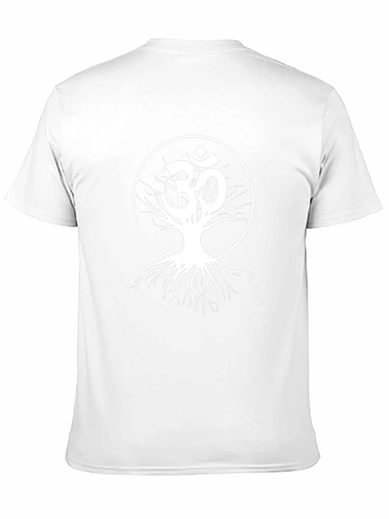 Om Tree of Life Graphic T-Shirt - Black