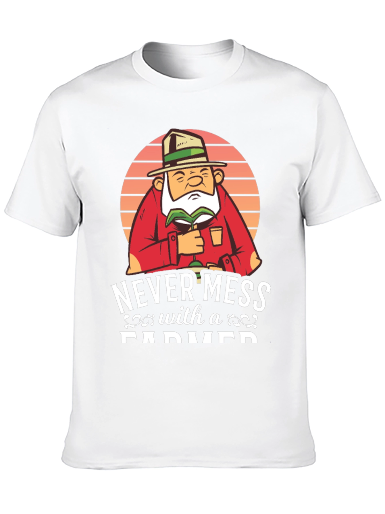 Never Mess With A Farmer Graphic Tee