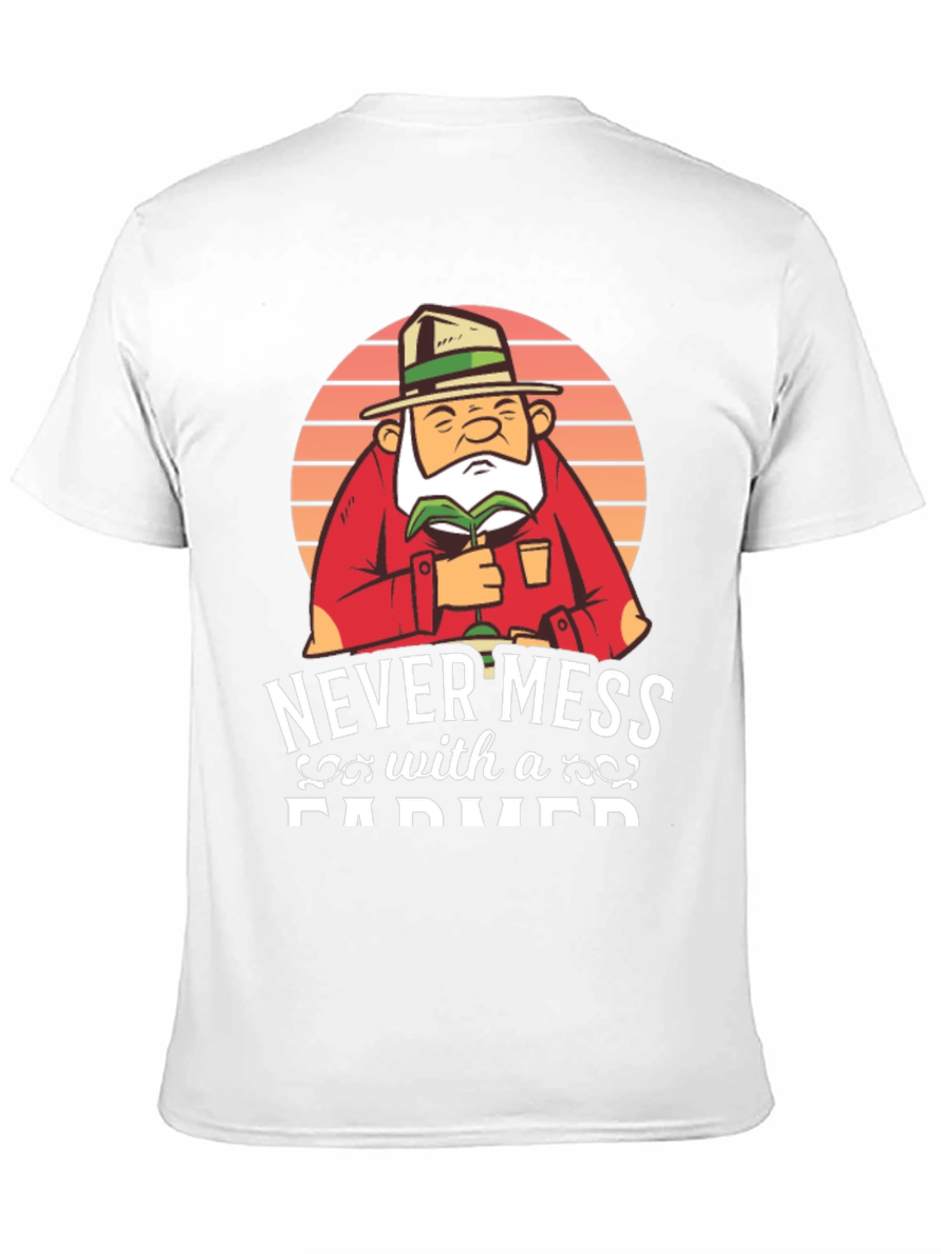 Never Mess With A Farmer Graphic Tee