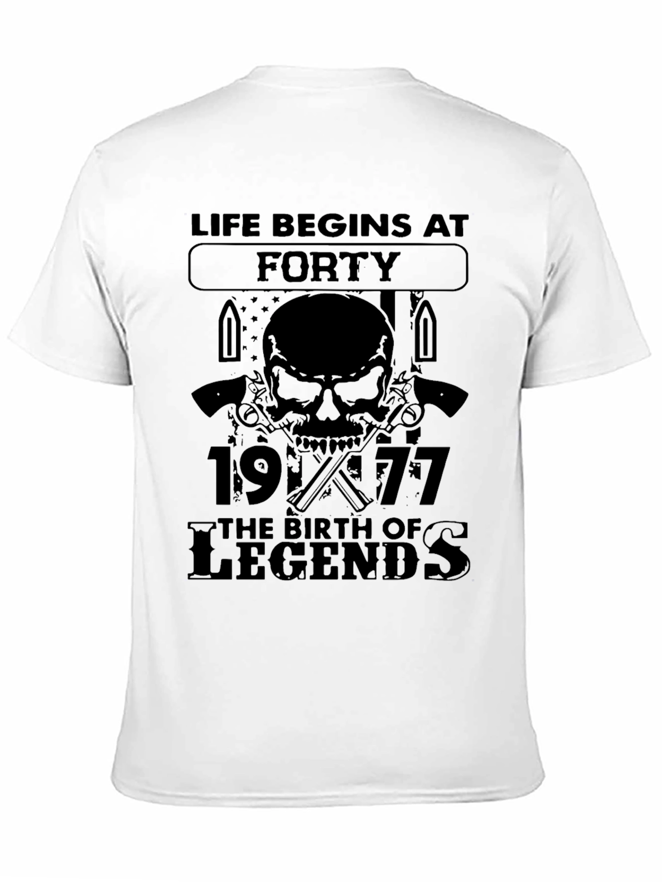 Life Begins at Forty T-Shirt