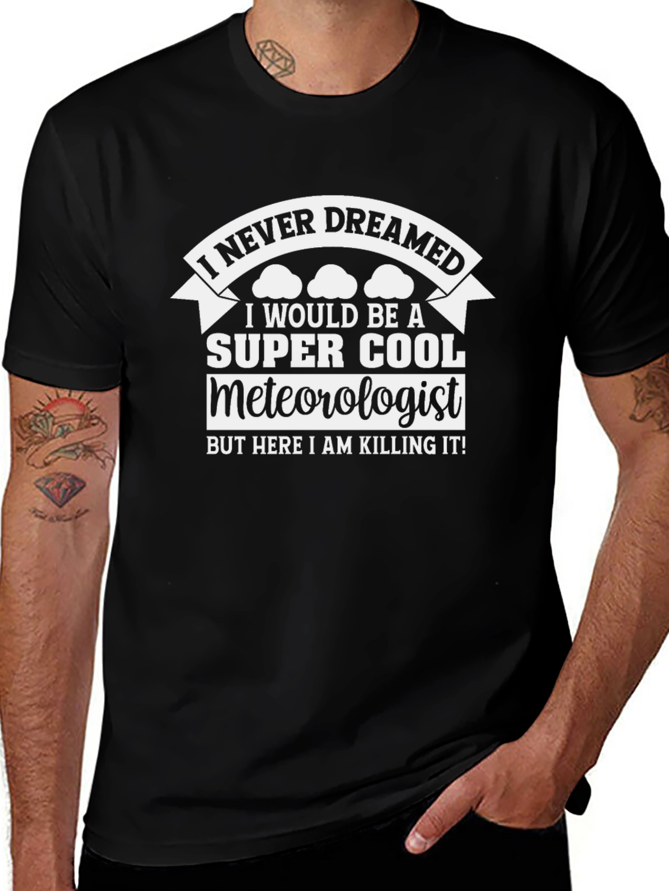 Super Cool Meteorologist Graphic T-Shirt
