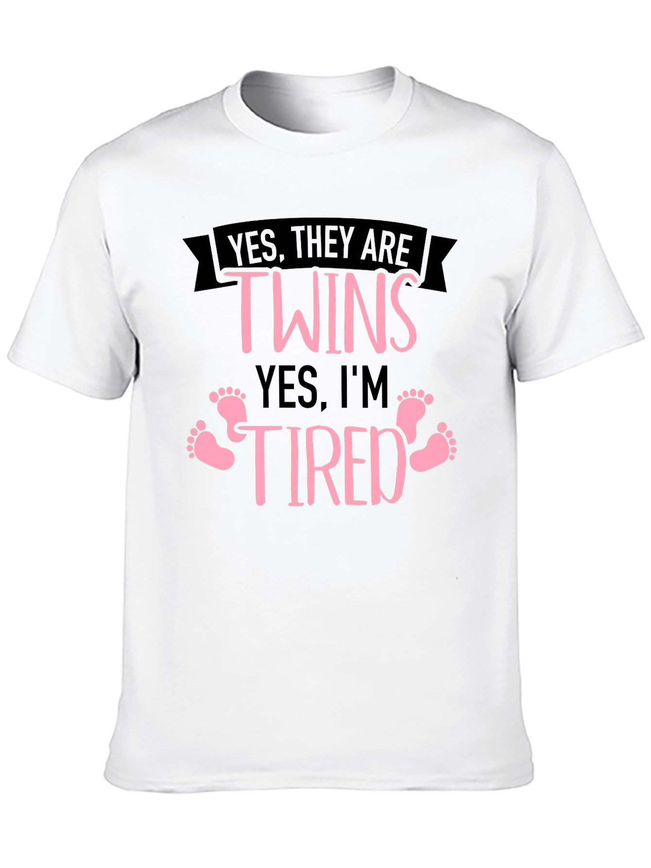 Twins Tired Black T-Shirt