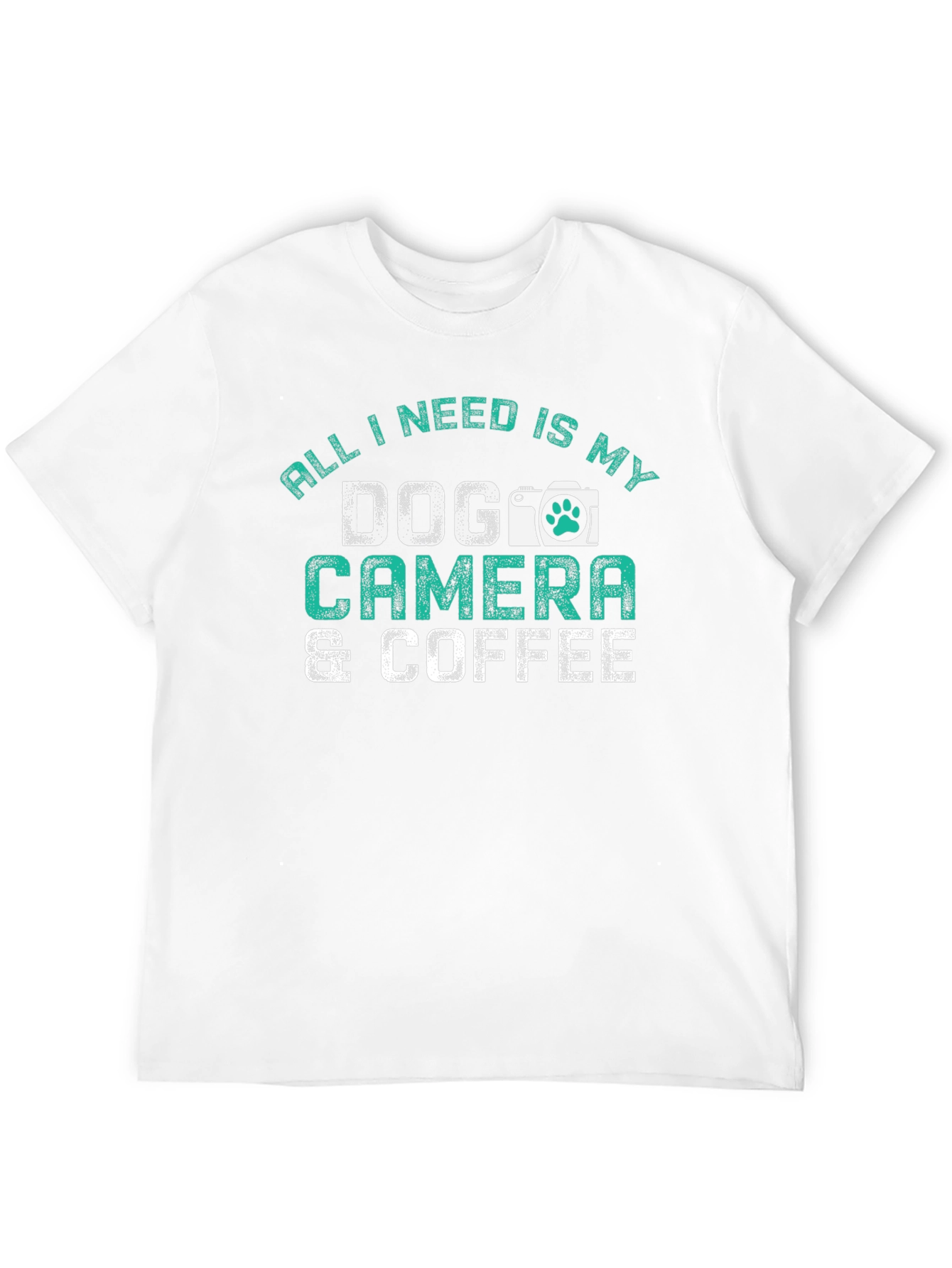 Dog Camera and Coffee T-Shirt