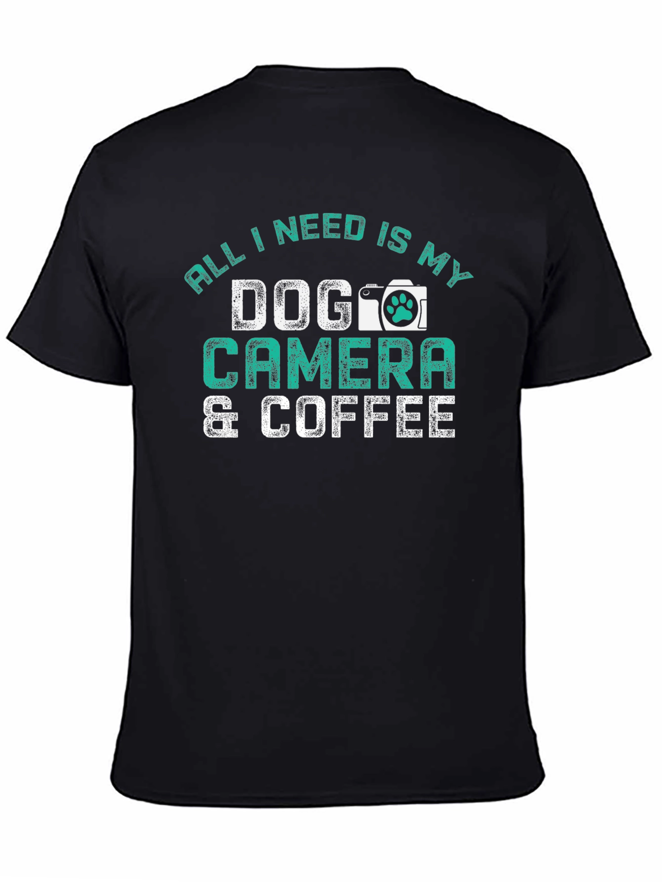 Dog Camera and Coffee T-Shirt