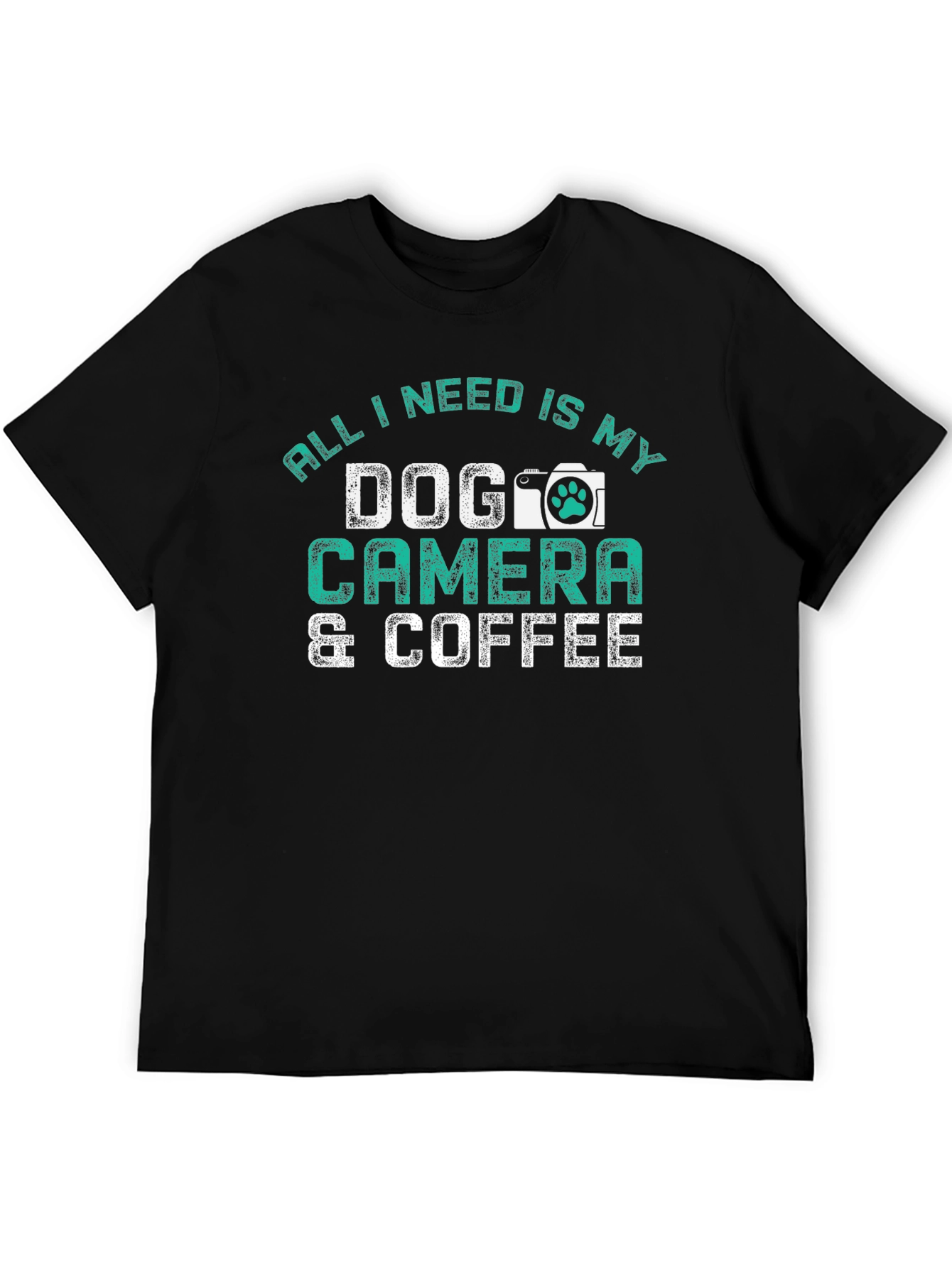 Dog Camera and Coffee T-Shirt
