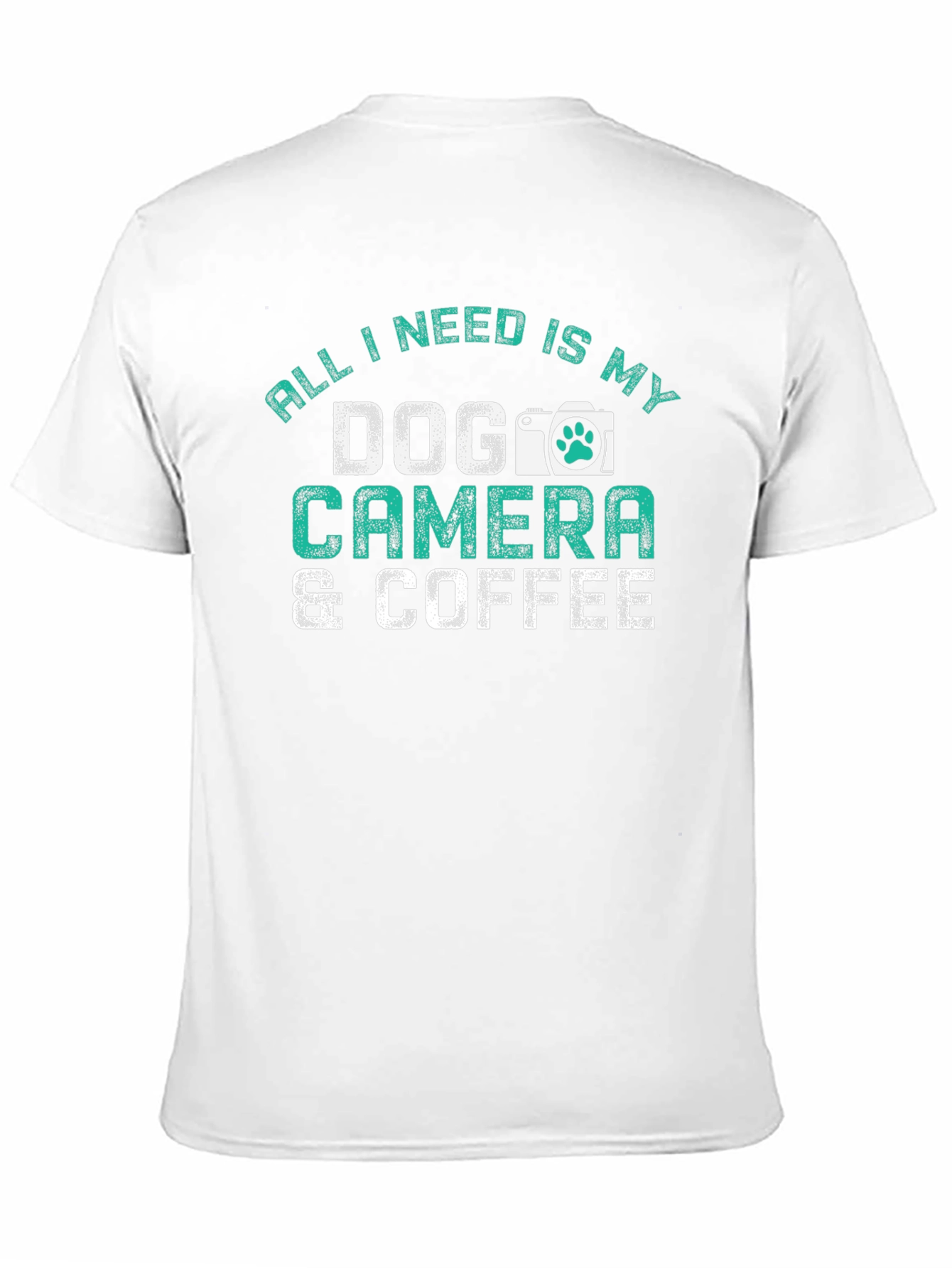 Dog Camera and Coffee T-Shirt