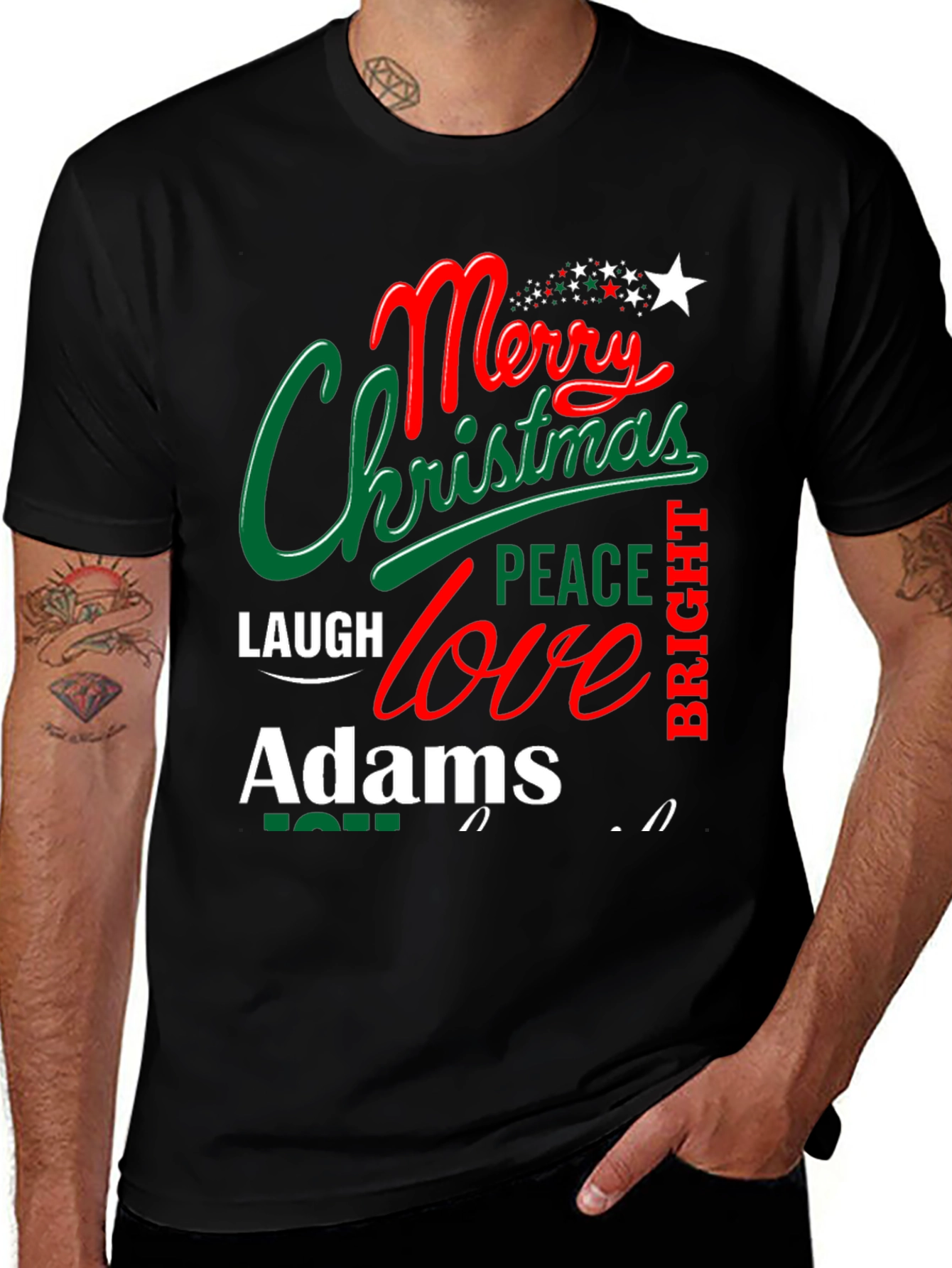 Merry Christmas Adams T-Shirt