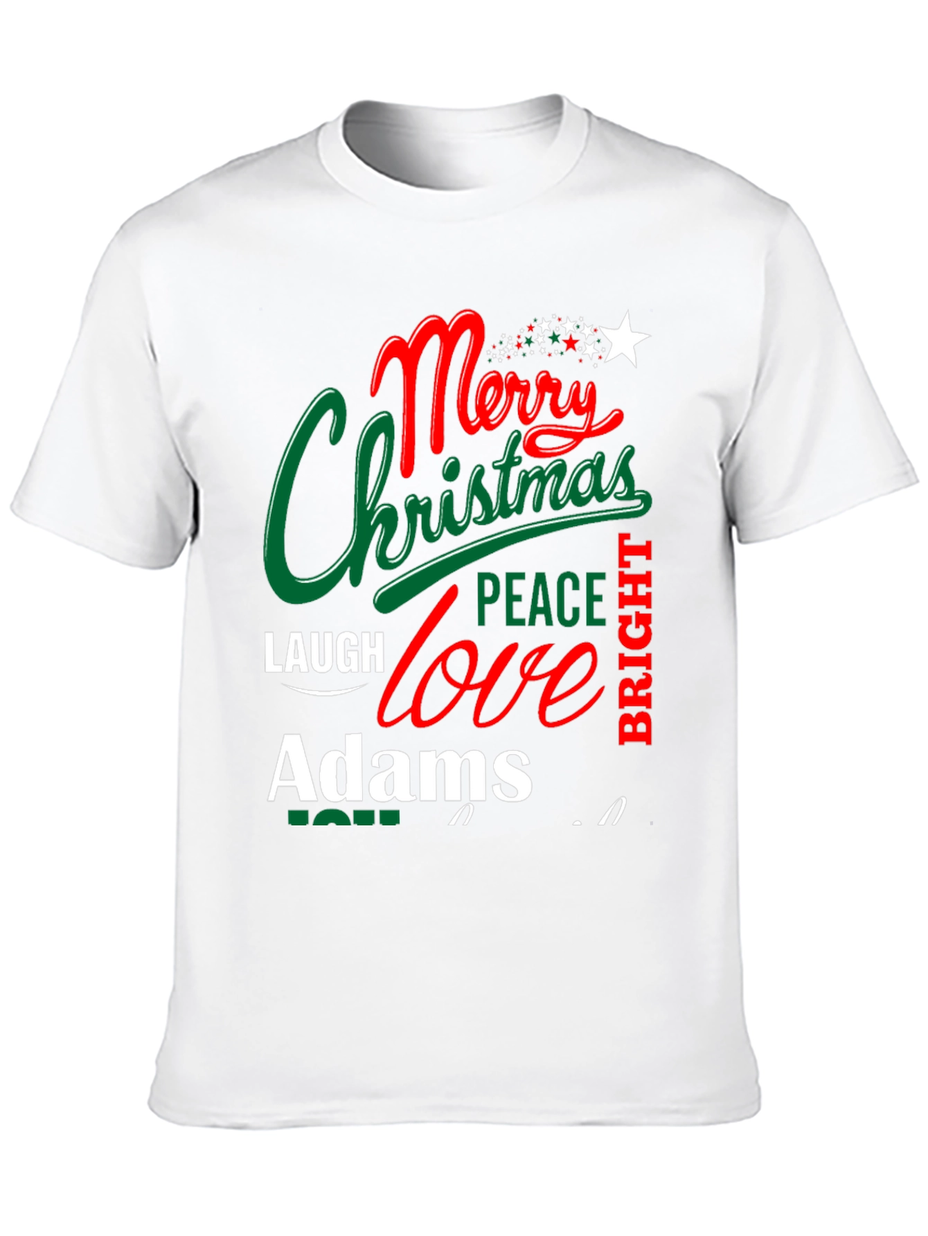Merry Christmas Adams T-Shirt