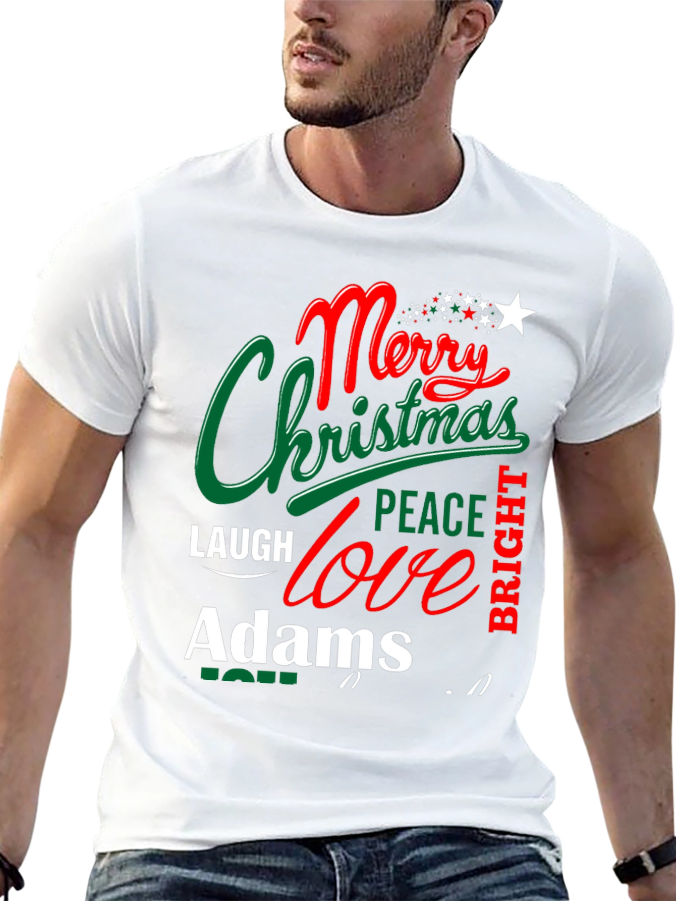 Merry Christmas Adams T-Shirt