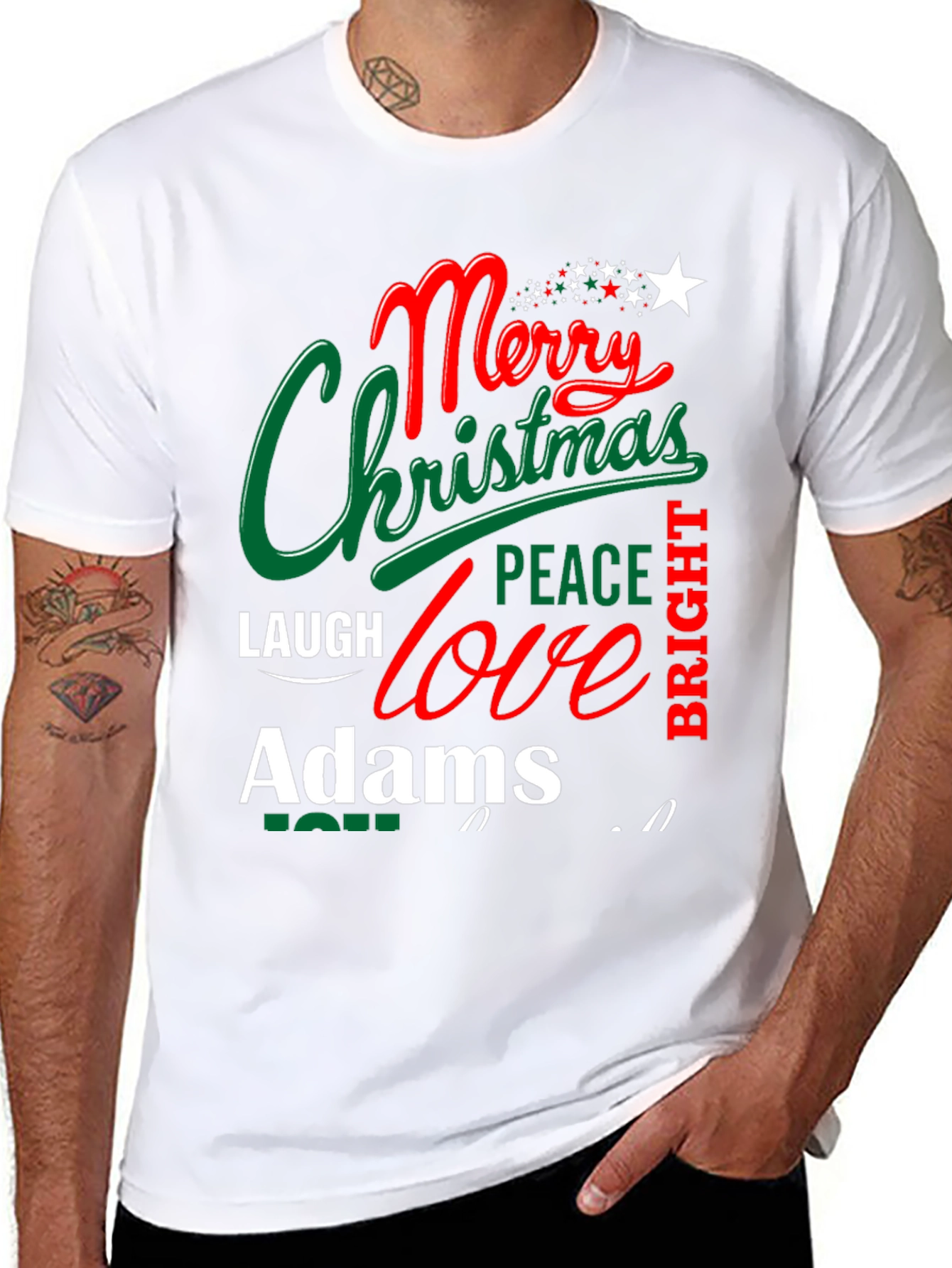 Merry Christmas Adams T-Shirt
