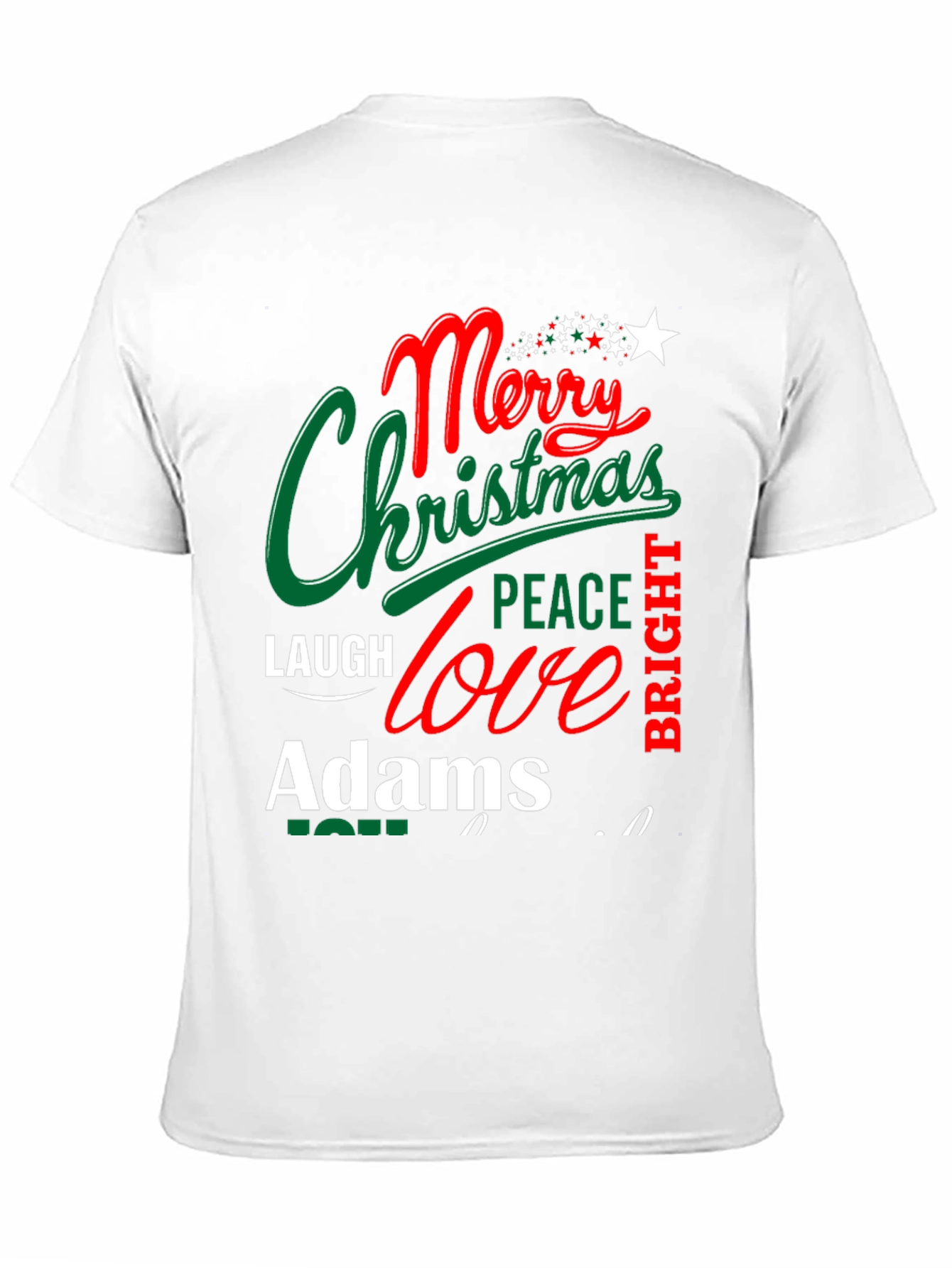 Merry Christmas Adams T-Shirt