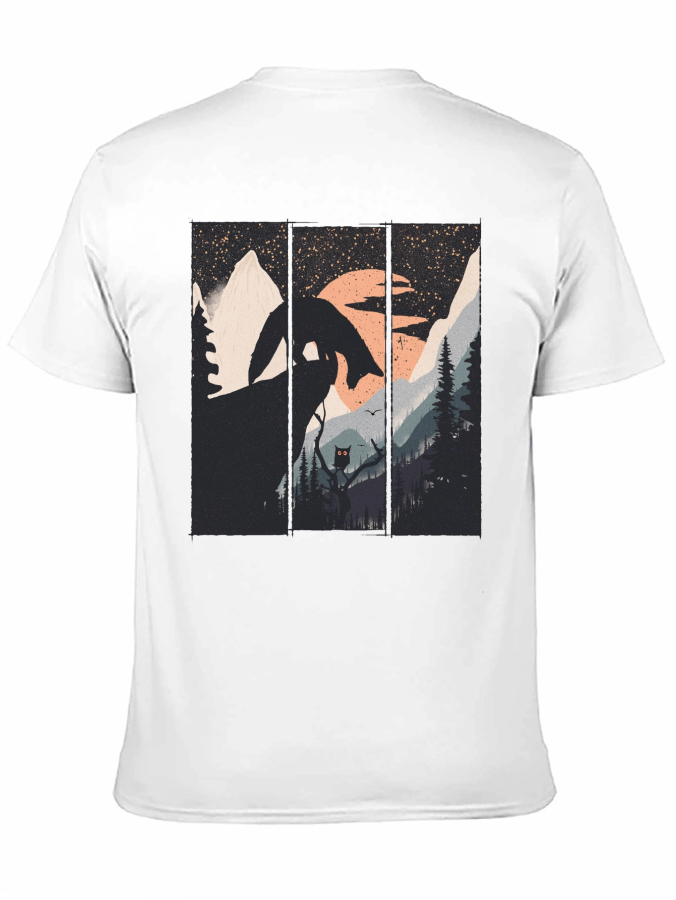 Nature Fox Graphic Tee - Unique Design