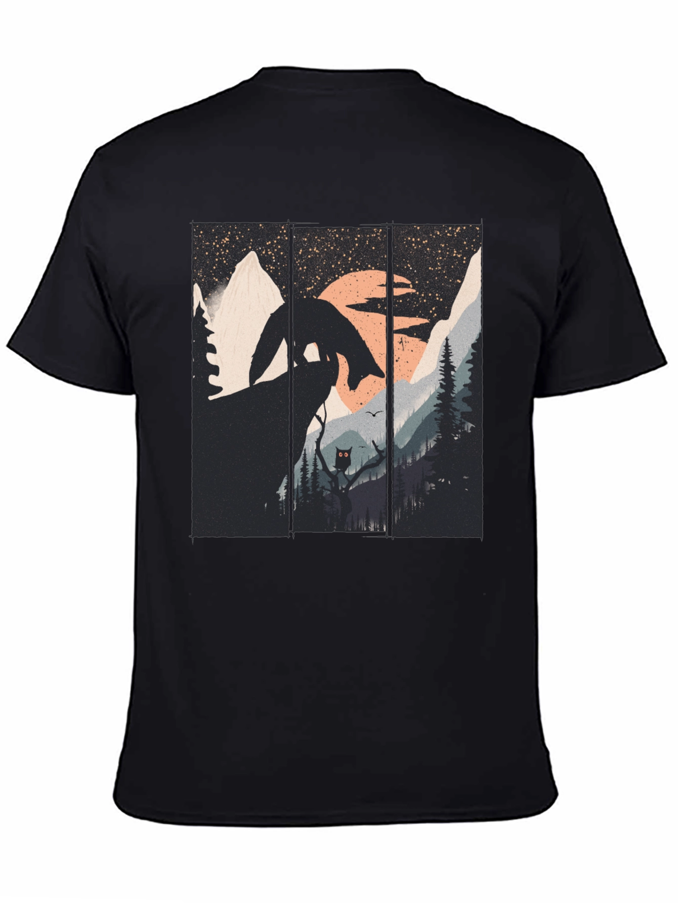 Nature Fox Graphic Tee - Unique Design