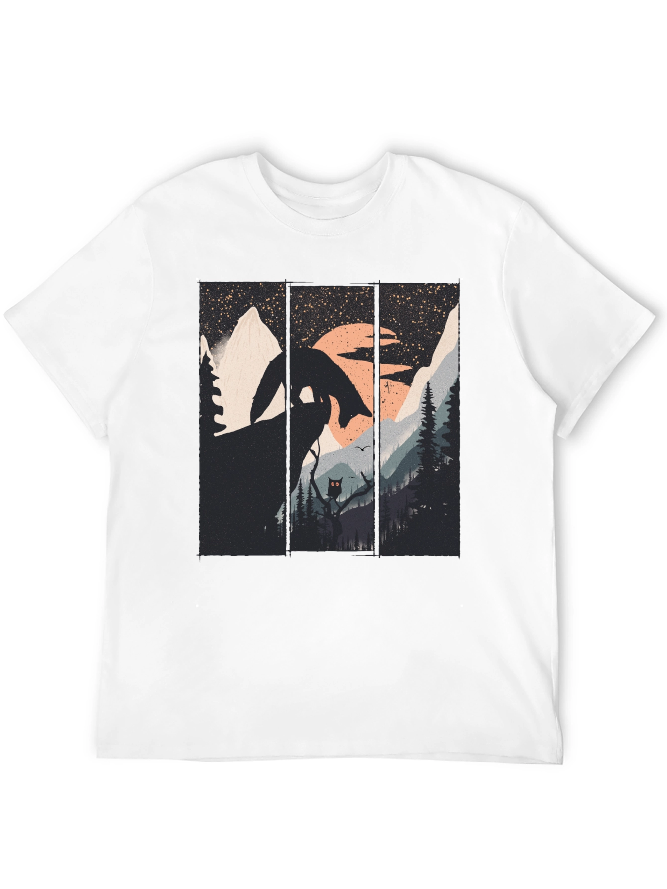 Nature Fox Graphic Tee - Unique Design