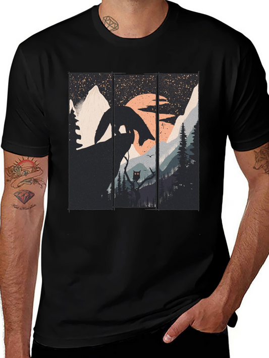 Nature Fox Graphic Tee - Unique Design