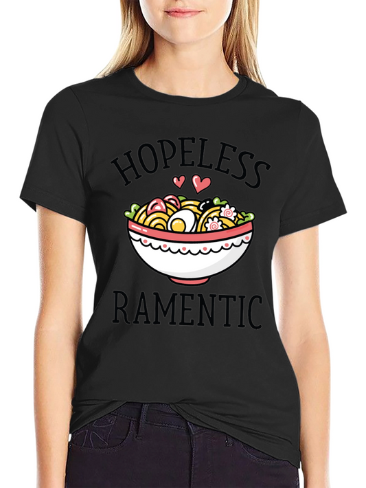 Hopeless Ramentic Graphic Tee - Ramen Lover Shirt