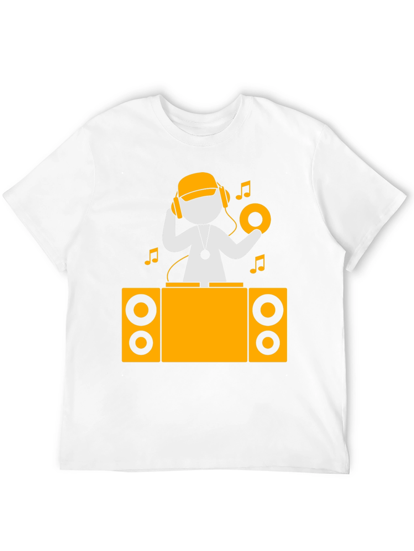 DJ Graphic T-Shirt - Turntable Design