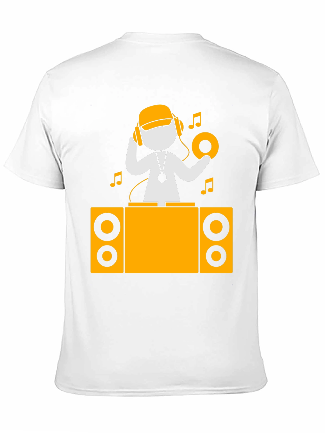 DJ Graphic T-Shirt - Turntable Design