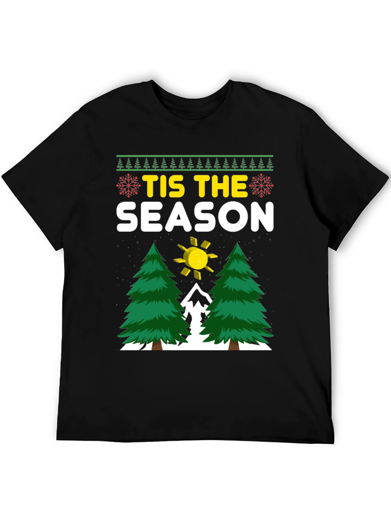 Tis The Season Holiday Graphic Tee