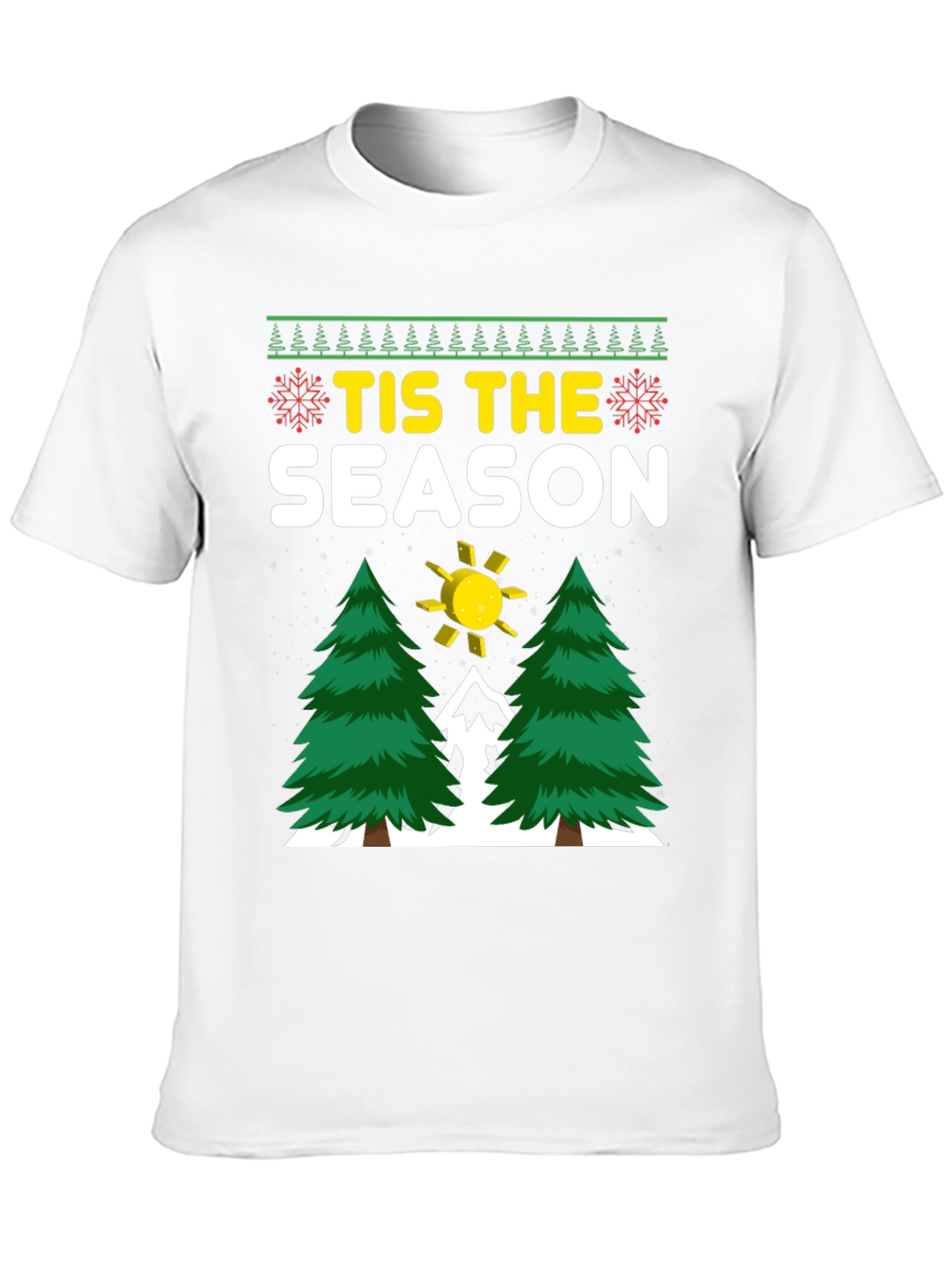 Tis The Season Holiday Graphic Tee