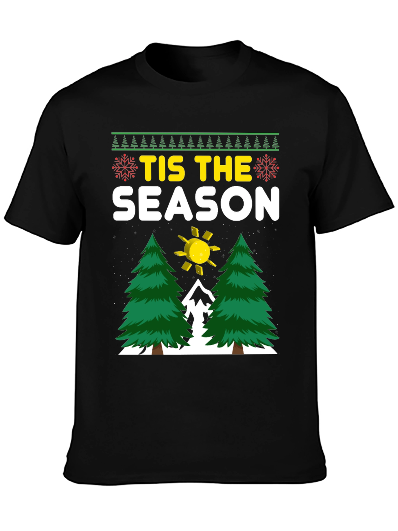 Tis The Season Holiday Graphic Tee
