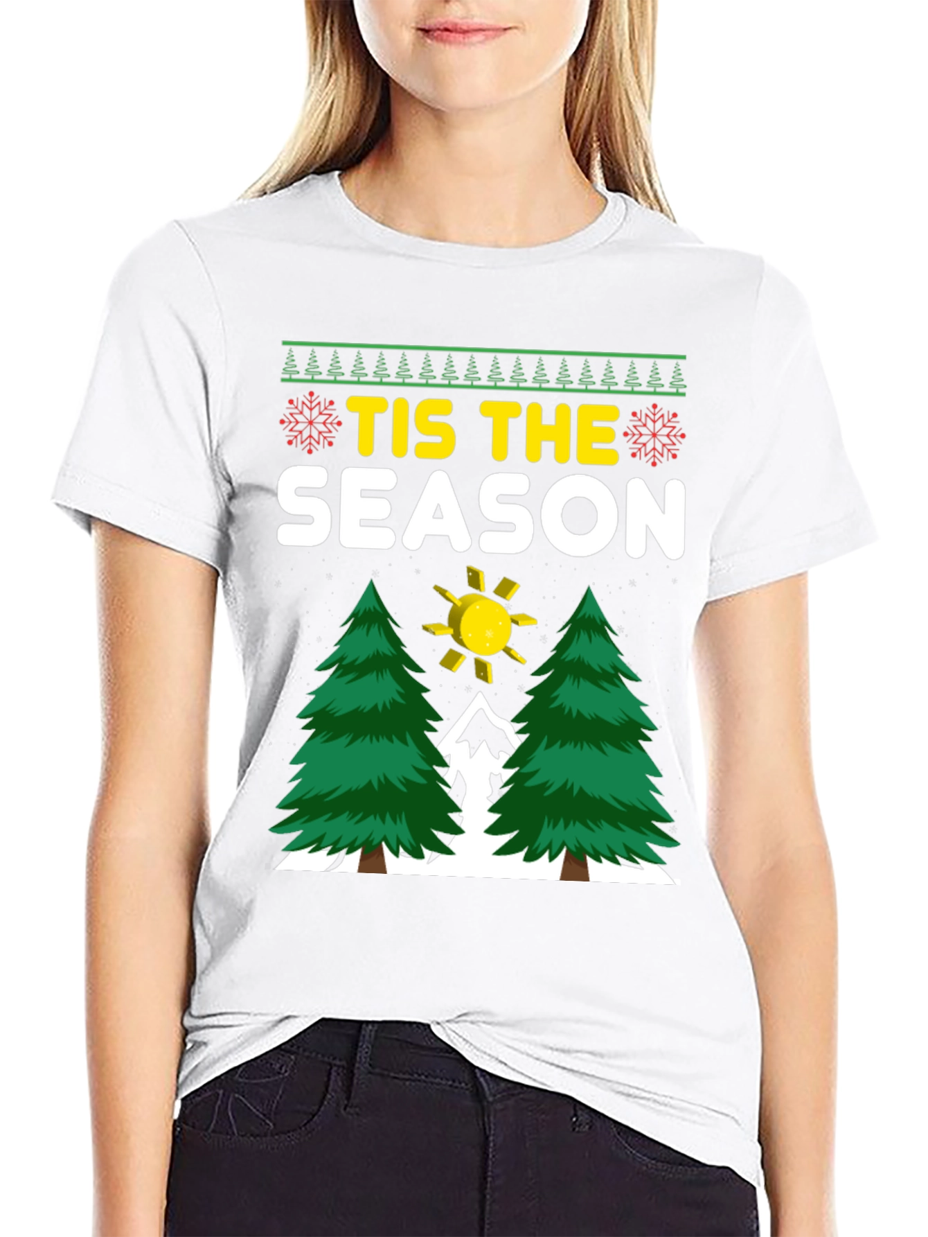 Tis The Season Holiday Graphic Tee