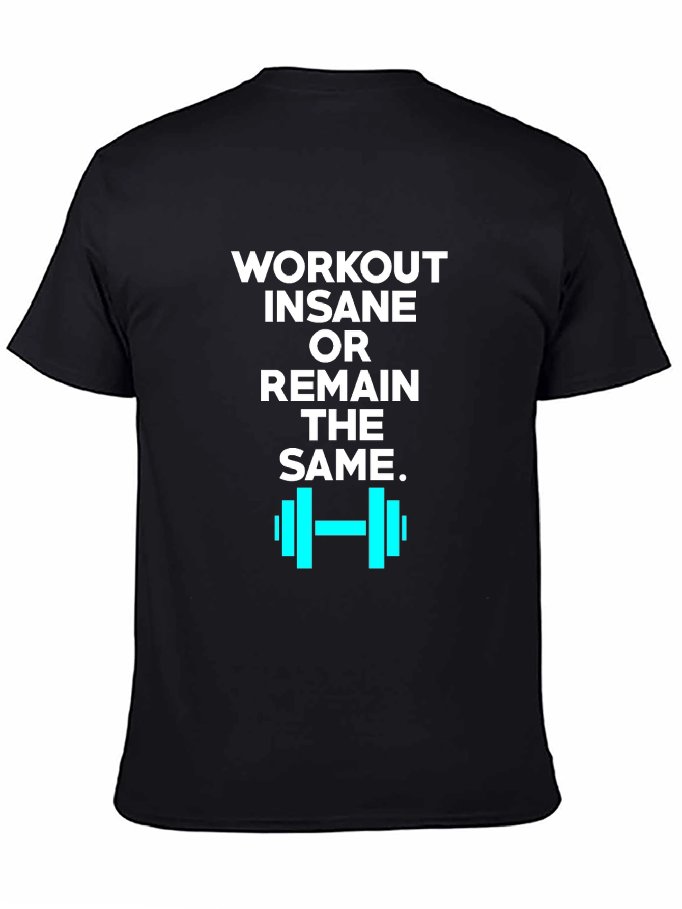 Workout Insane Graphic Tee - Black