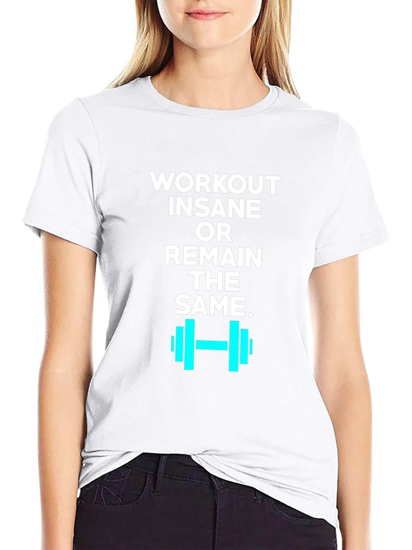 Workout Insane Graphic Tee - Black