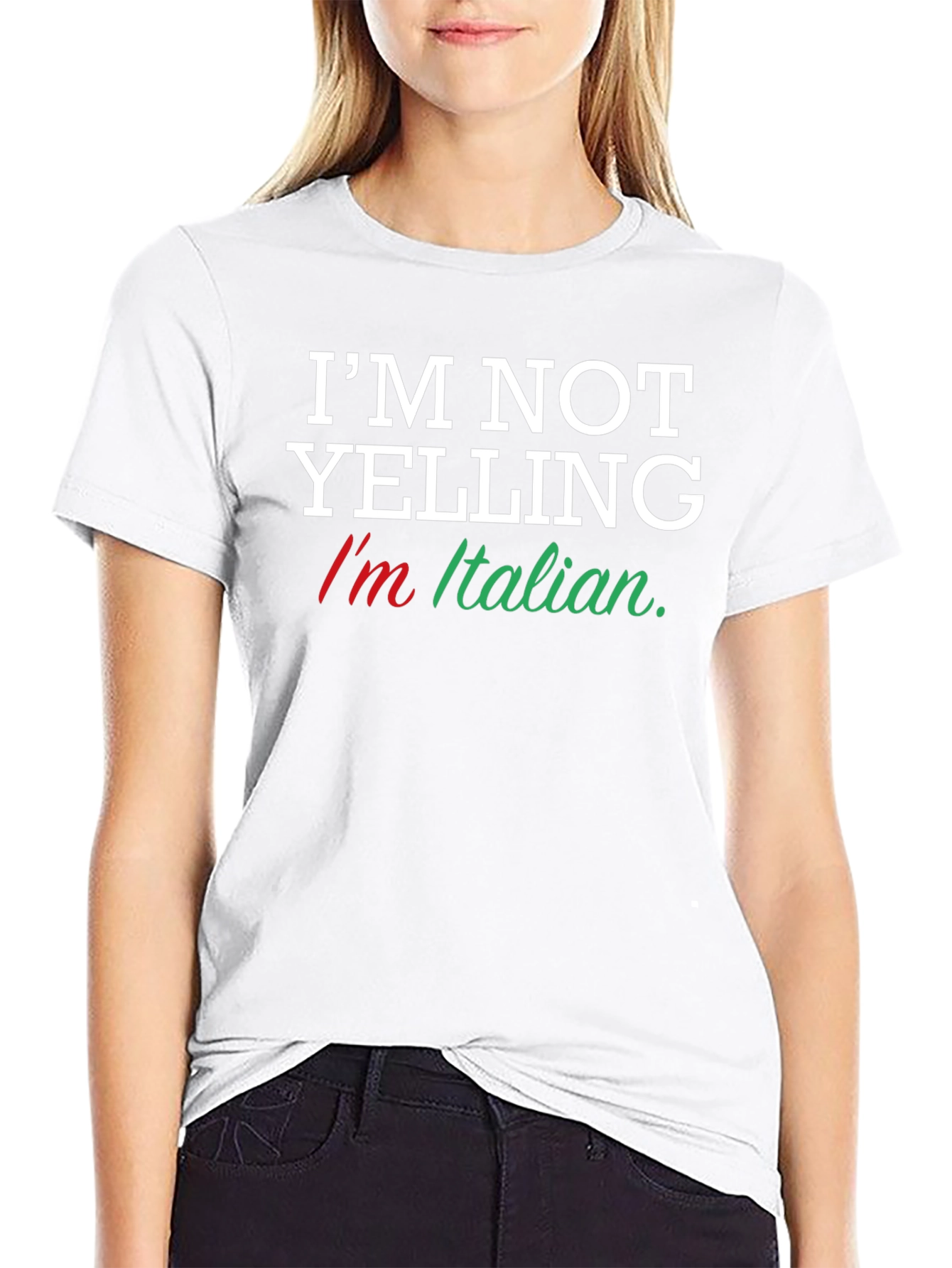 Im Not Yelling Im Italian T-Shirt