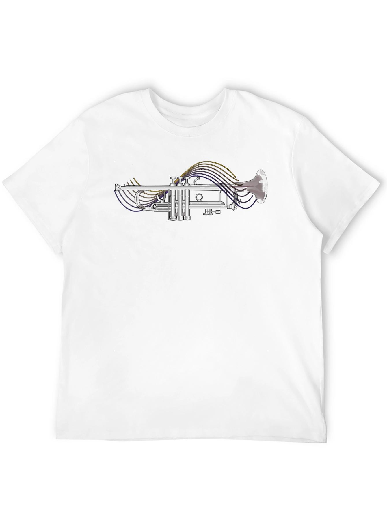 Trumpet T-Shirt - Black Music Tee
