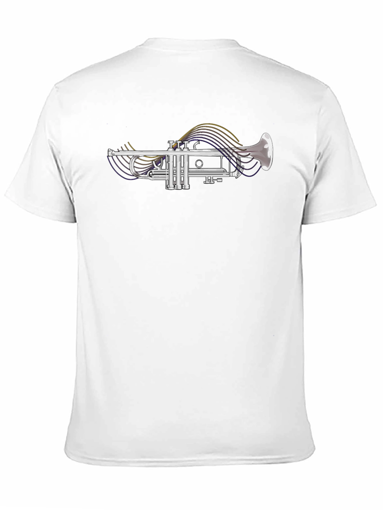 Trumpet T-Shirt - Black Music Tee