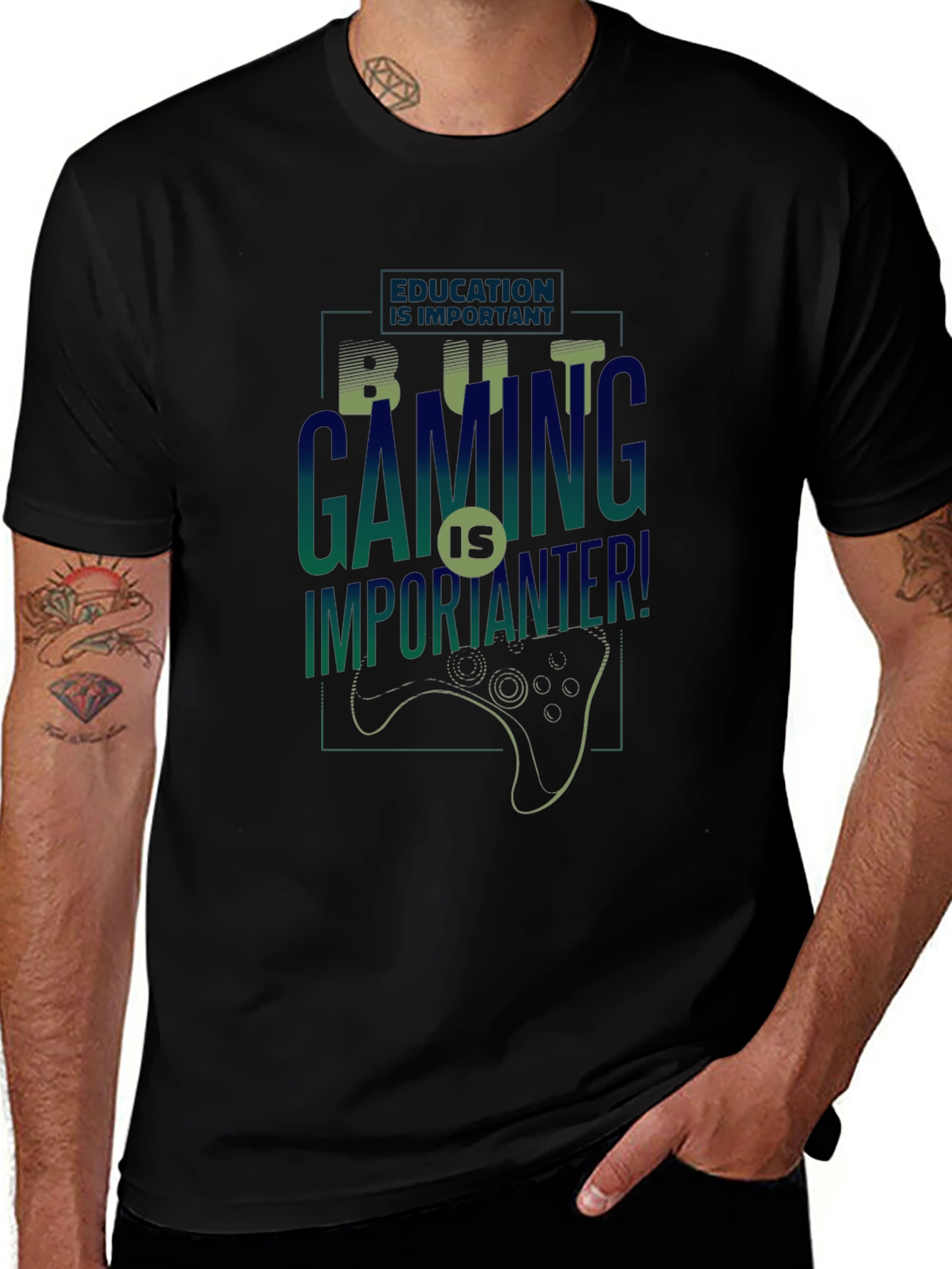 Gaming is Importanter! Graphic Tee