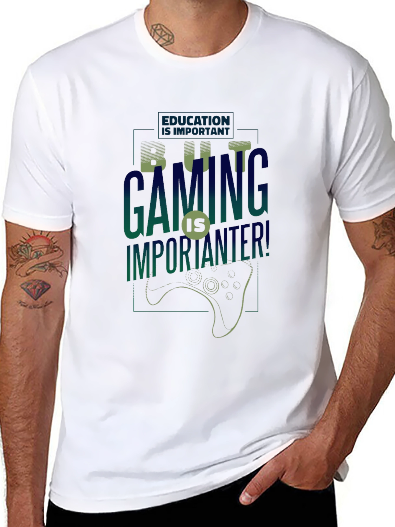 Gaming is Importanter! Graphic Tee