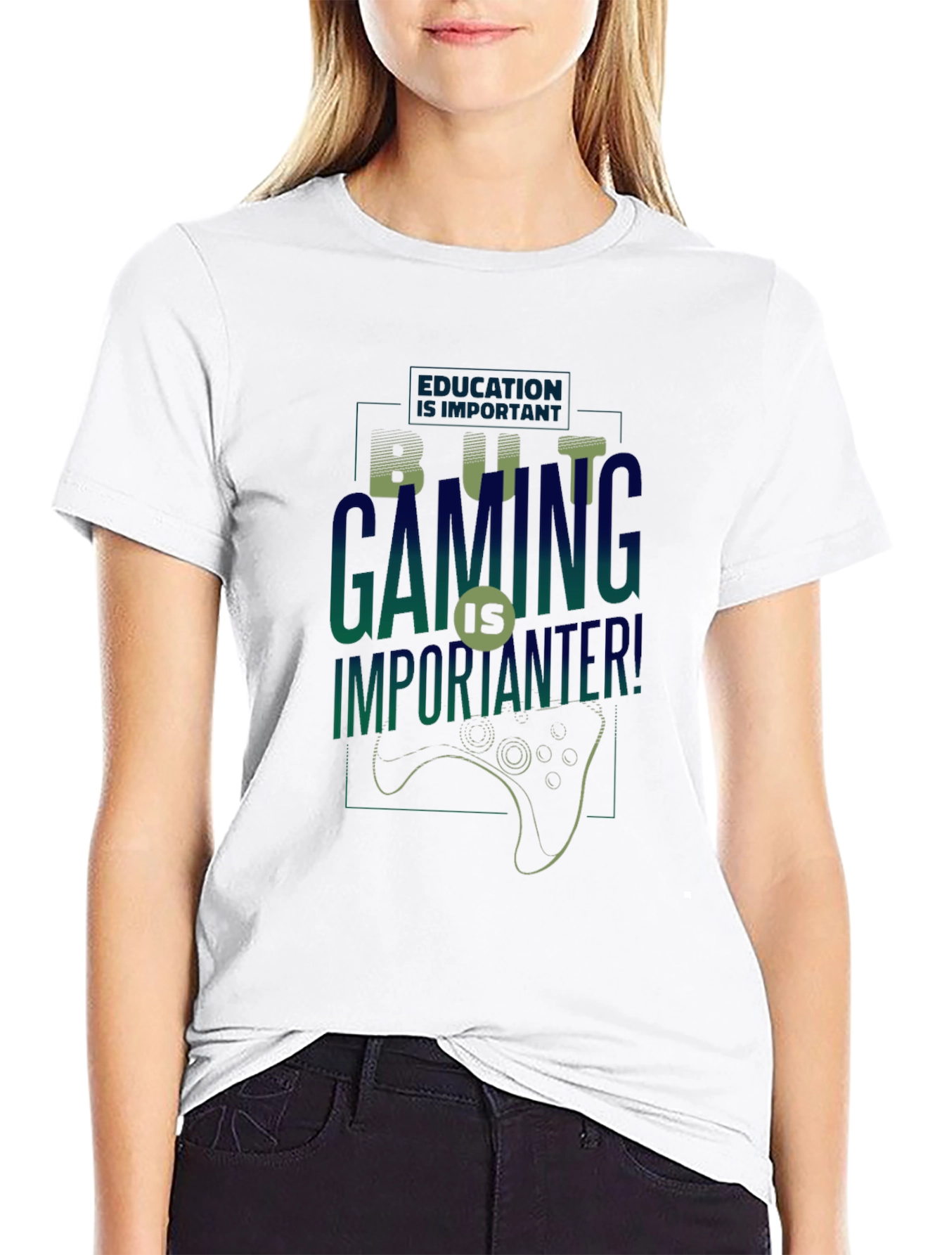 Gaming is Importanter! Graphic Tee