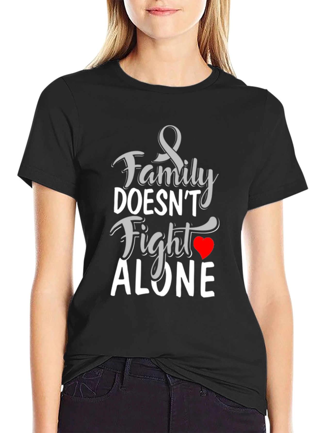 Family Doesnt Fight Alone T-Shirt