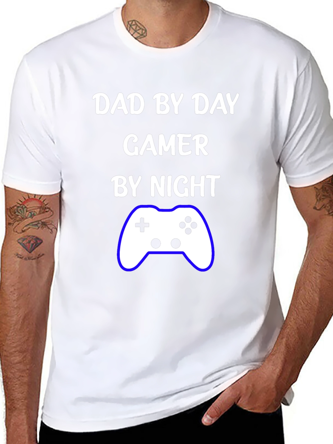 Dad By Day Gamer By Night T-Shirt