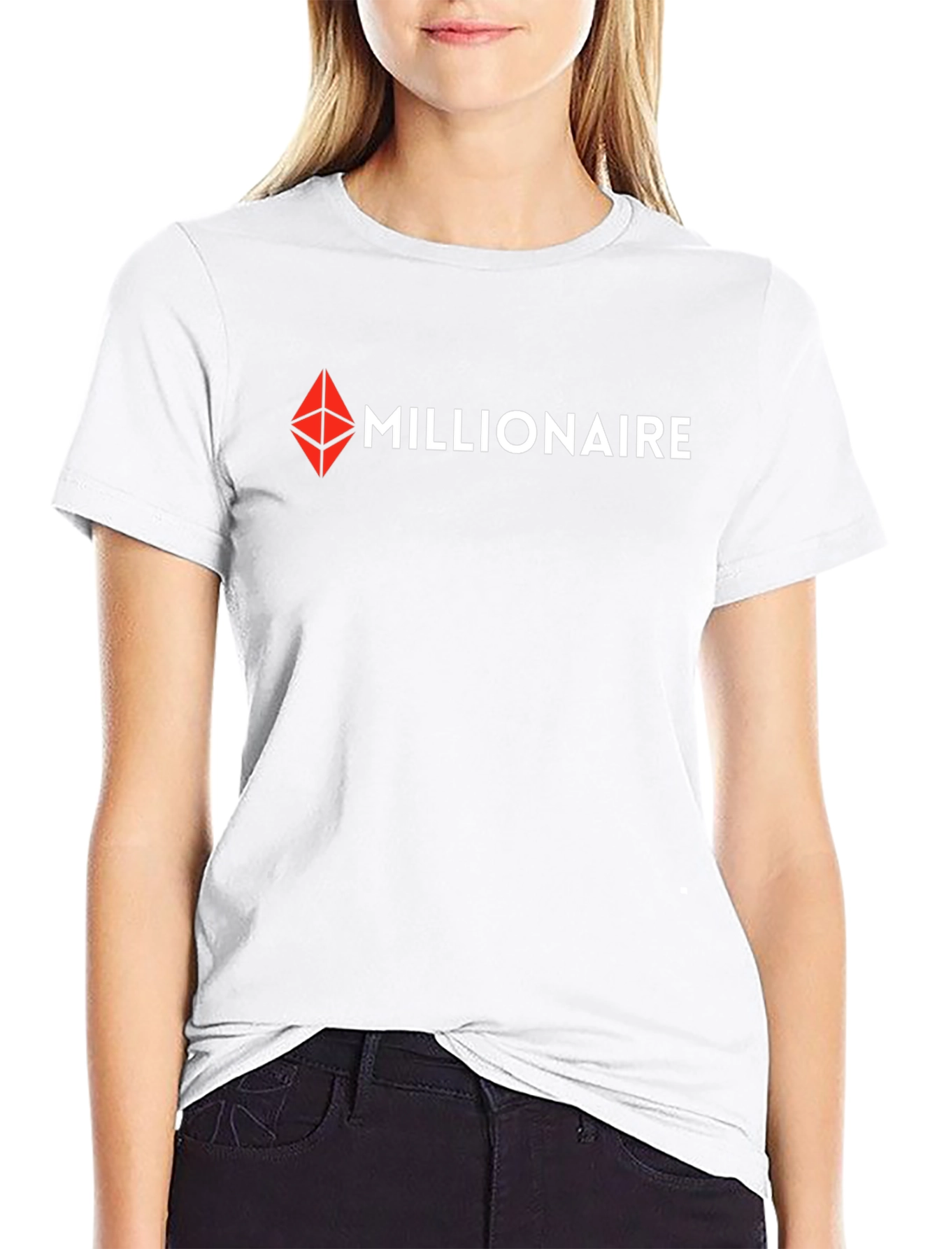 Millionaire Crypto T-Shirt - Ethereum Logo