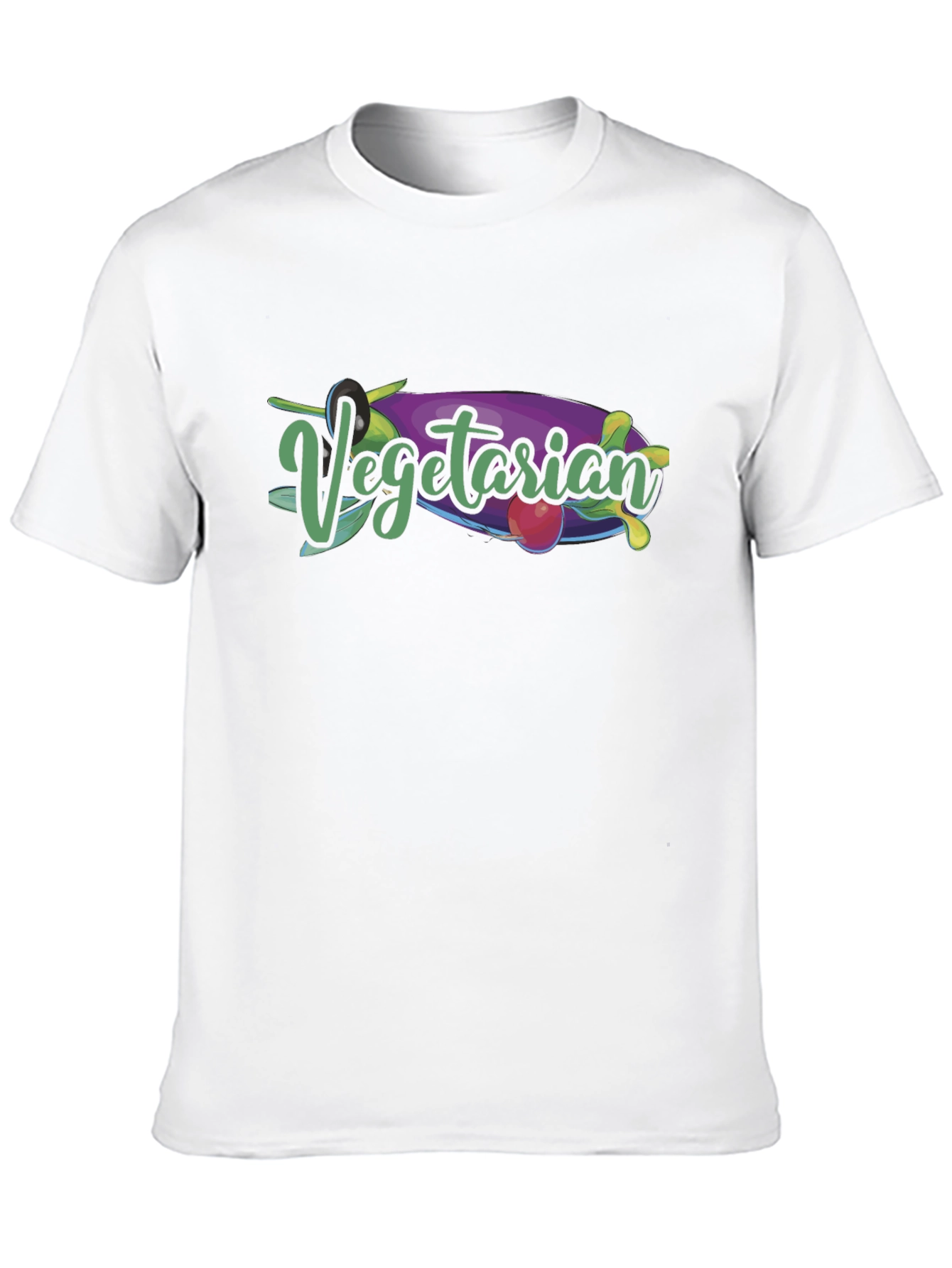 Vegetarian T-Shirt - Stylish Vegan Graphic Tee