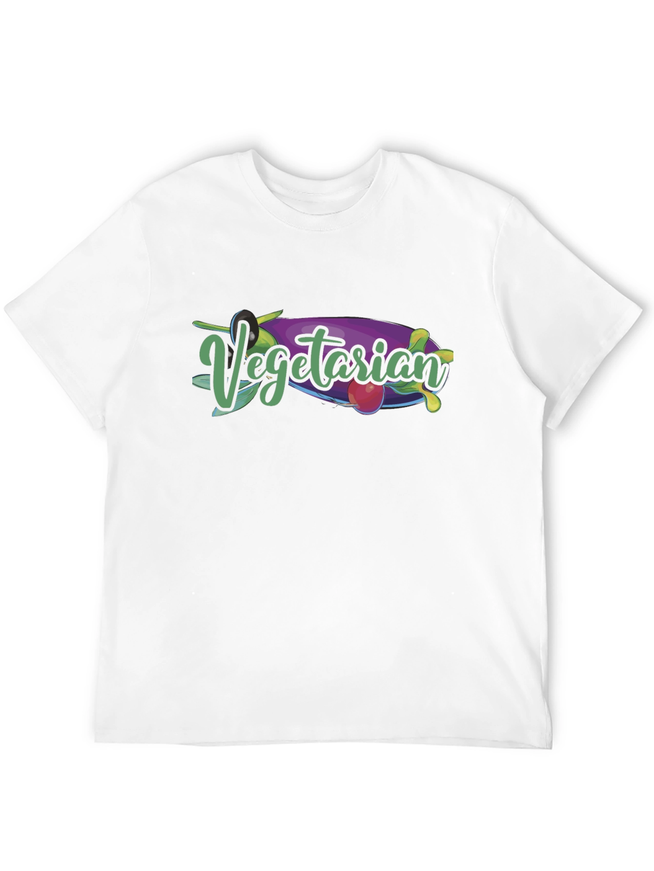 Vegetarian T-Shirt - Stylish Vegan Graphic Tee