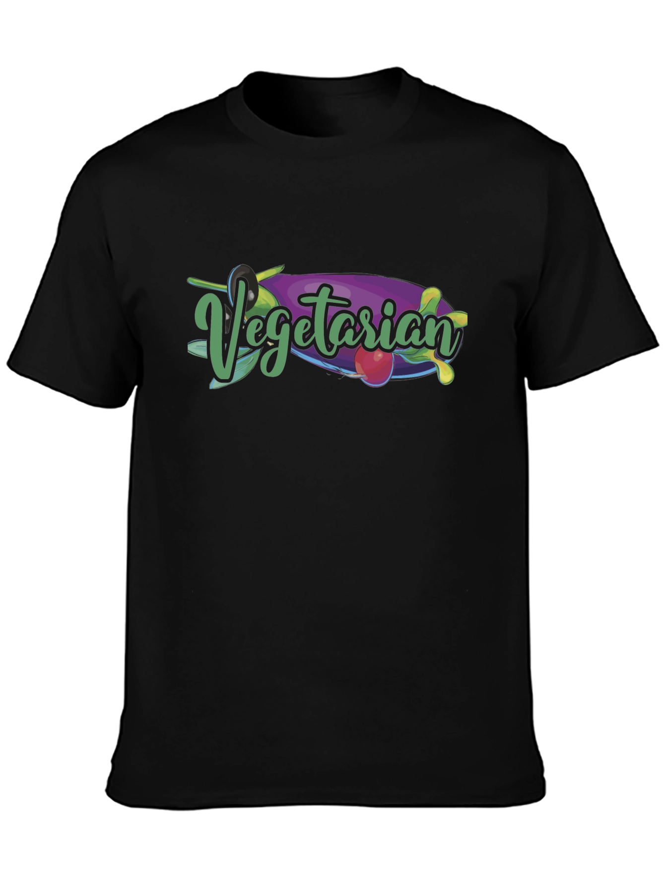 Vegetarian T-Shirt - Stylish Vegan Graphic Tee