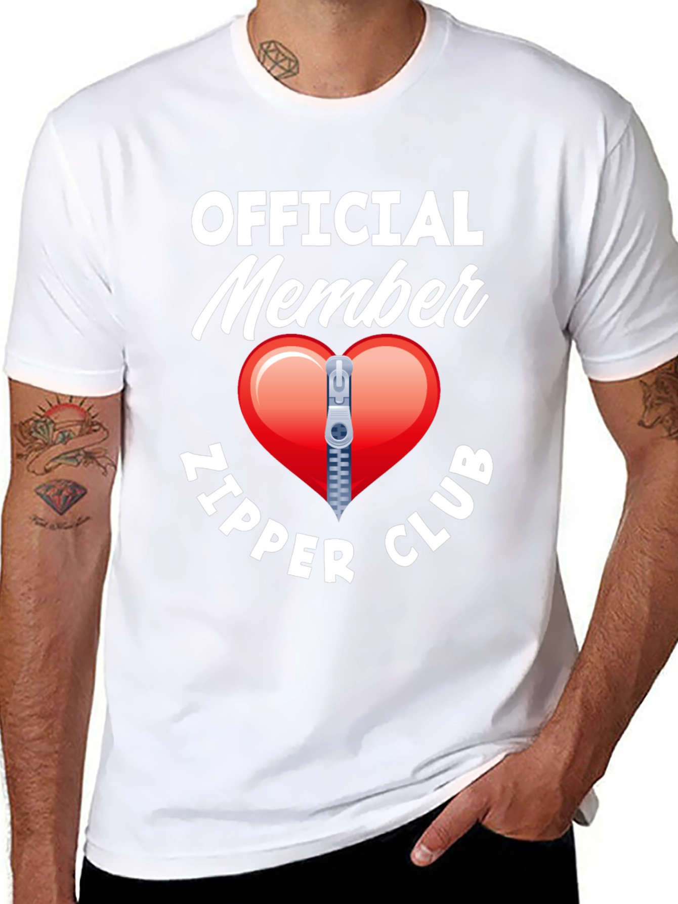 Official Zipper Club Member T-Shirt