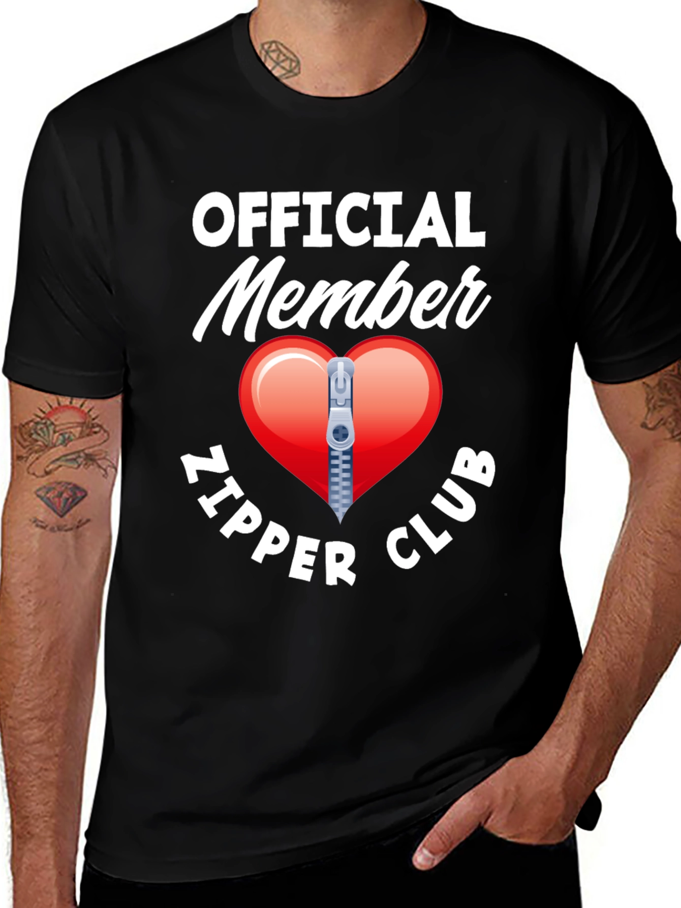 Official Zipper Club Member T-Shirt