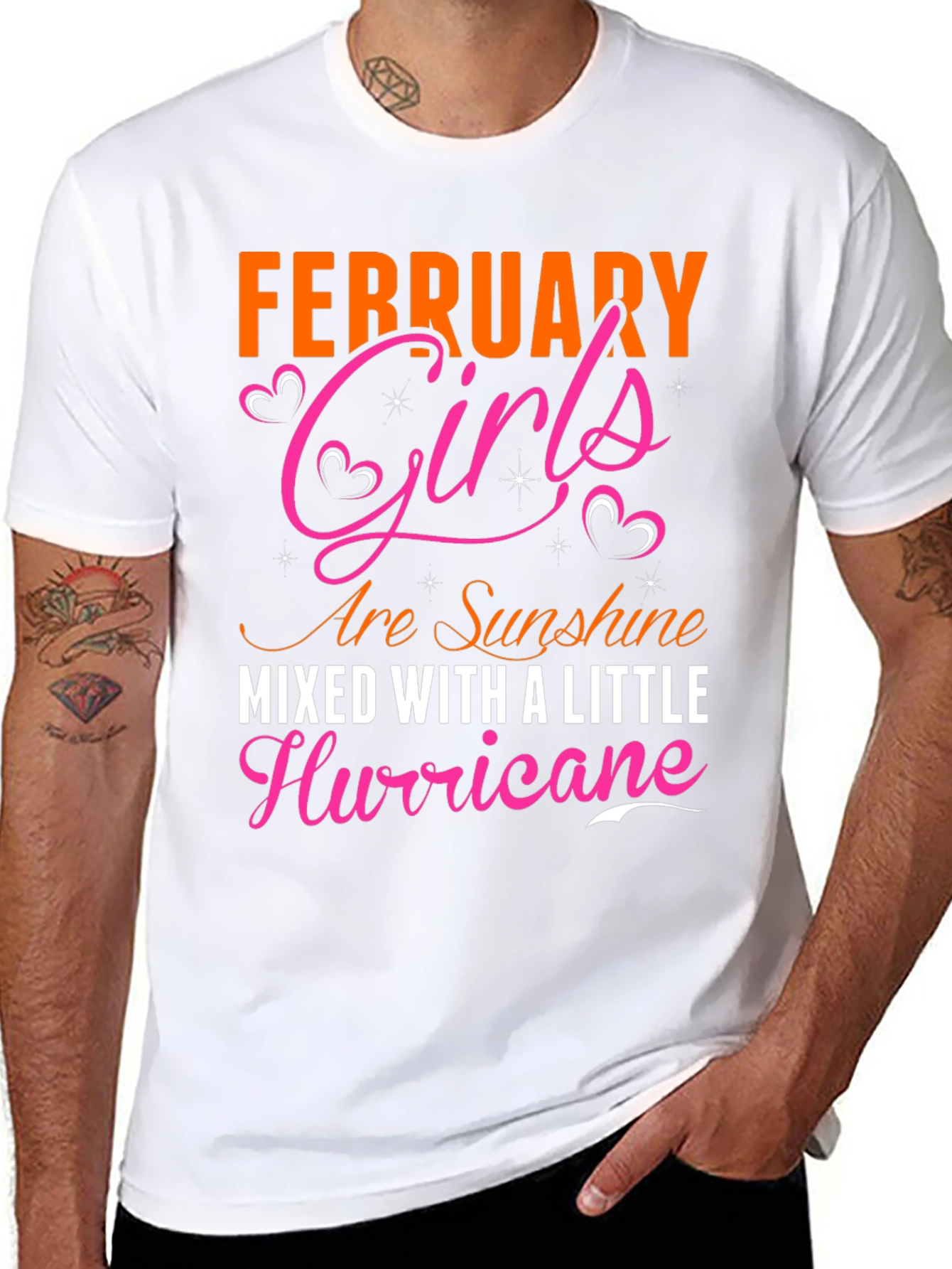 February Girls Sunshine Hurricane Graphic Tee